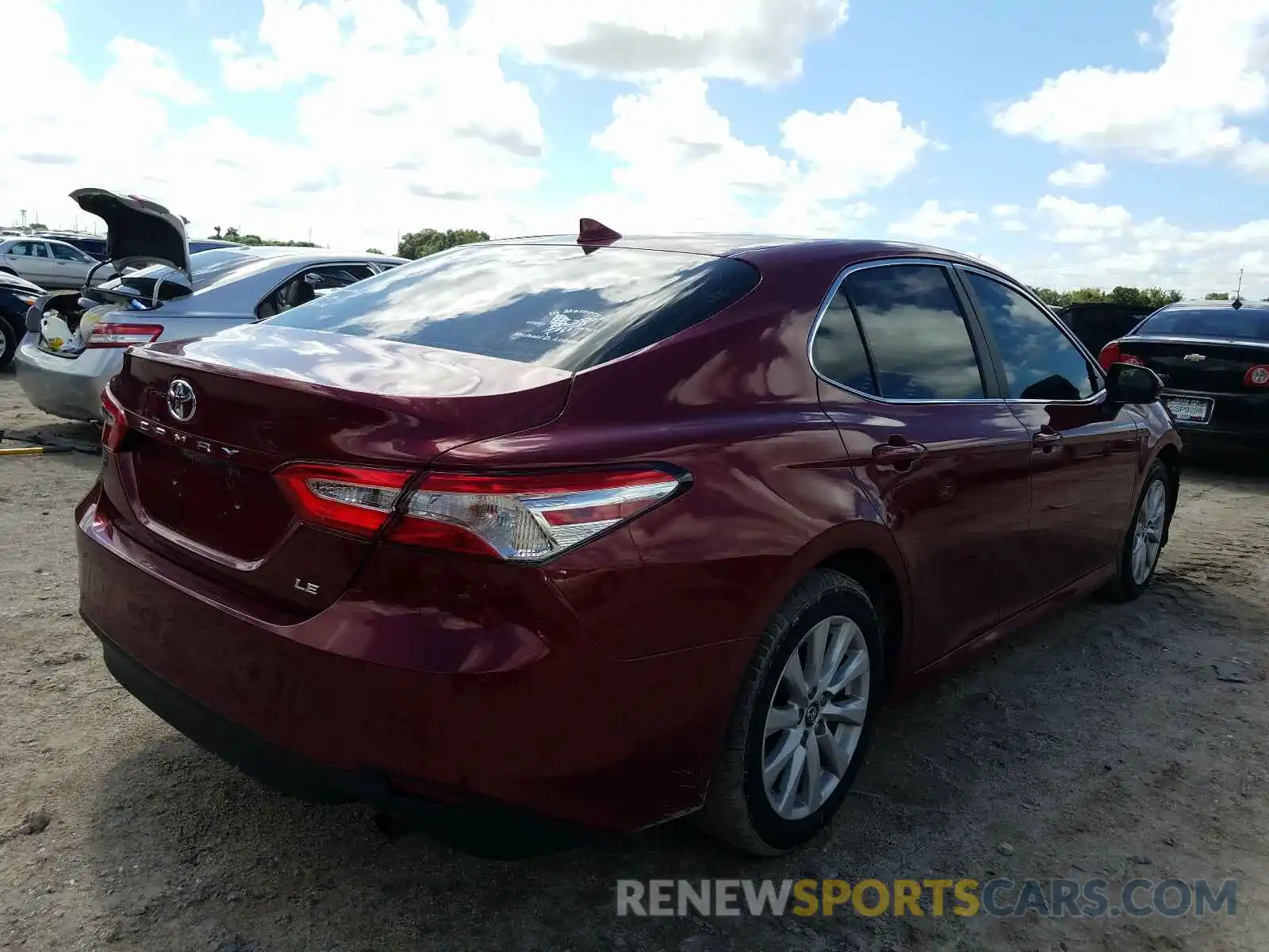 4 Photograph of a damaged car 4T1B11HK3KU714729 TOYOTA CAMRY 2019