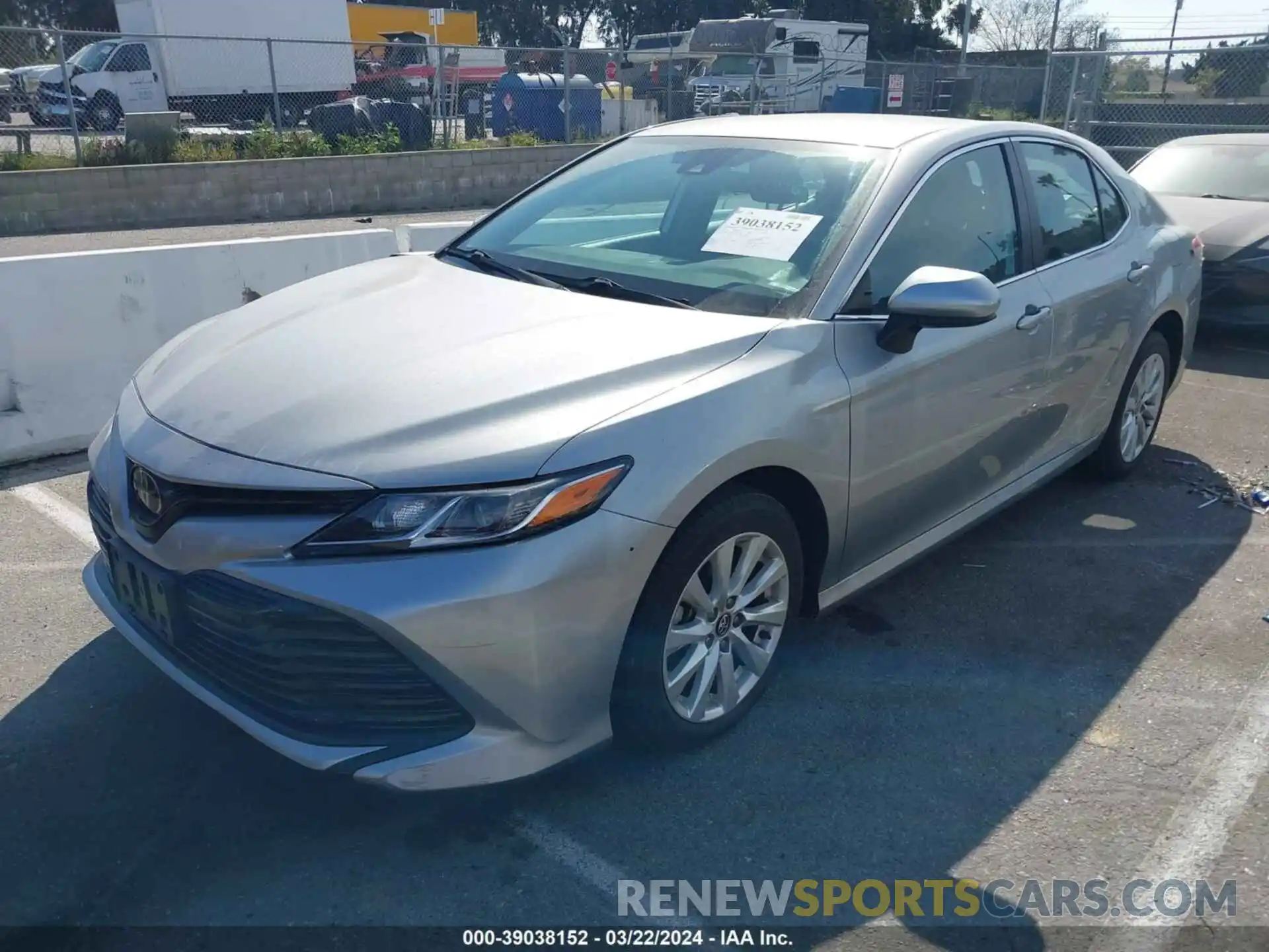 2 Photograph of a damaged car 4T1B11HK3KU715301 TOYOTA CAMRY 2019