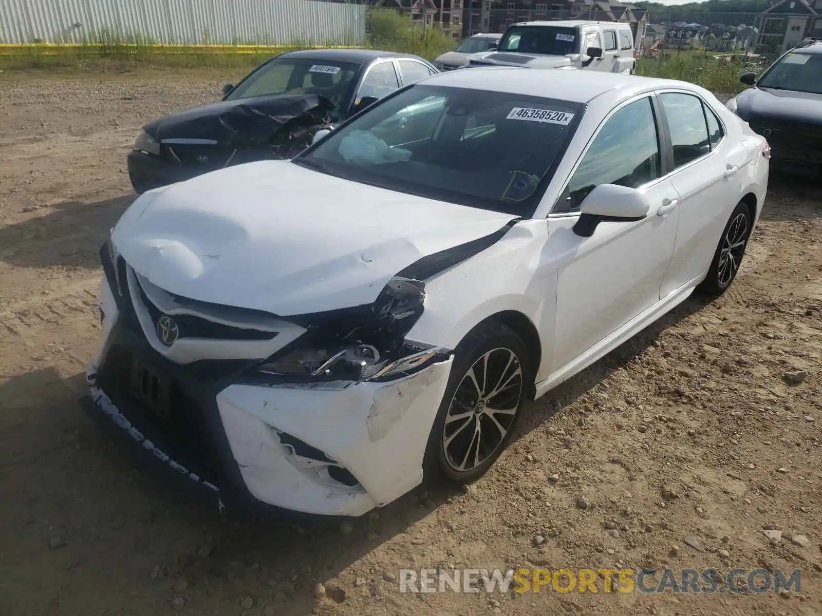 2 Photograph of a damaged car 4T1B11HK3KU715816 TOYOTA CAMRY 2019