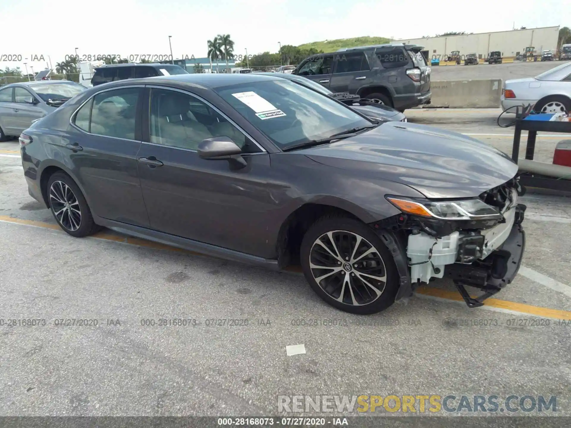 1 Photograph of a damaged car 4T1B11HK3KU716299 TOYOTA CAMRY 2019