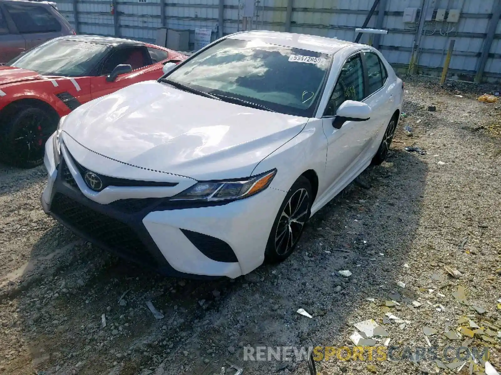 2 Photograph of a damaged car 4T1B11HK3KU717095 TOYOTA CAMRY 2019