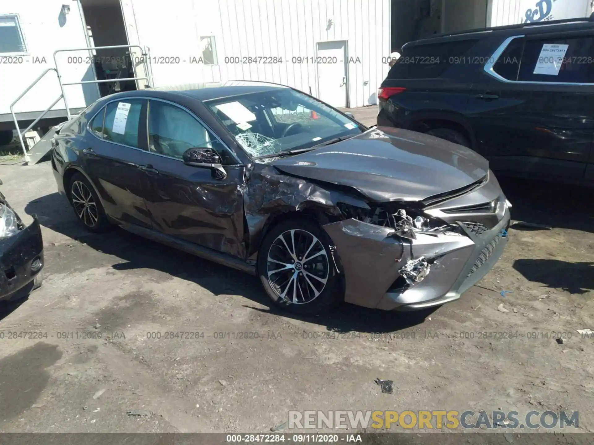 1 Photograph of a damaged car 4T1B11HK3KU717243 TOYOTA CAMRY 2019