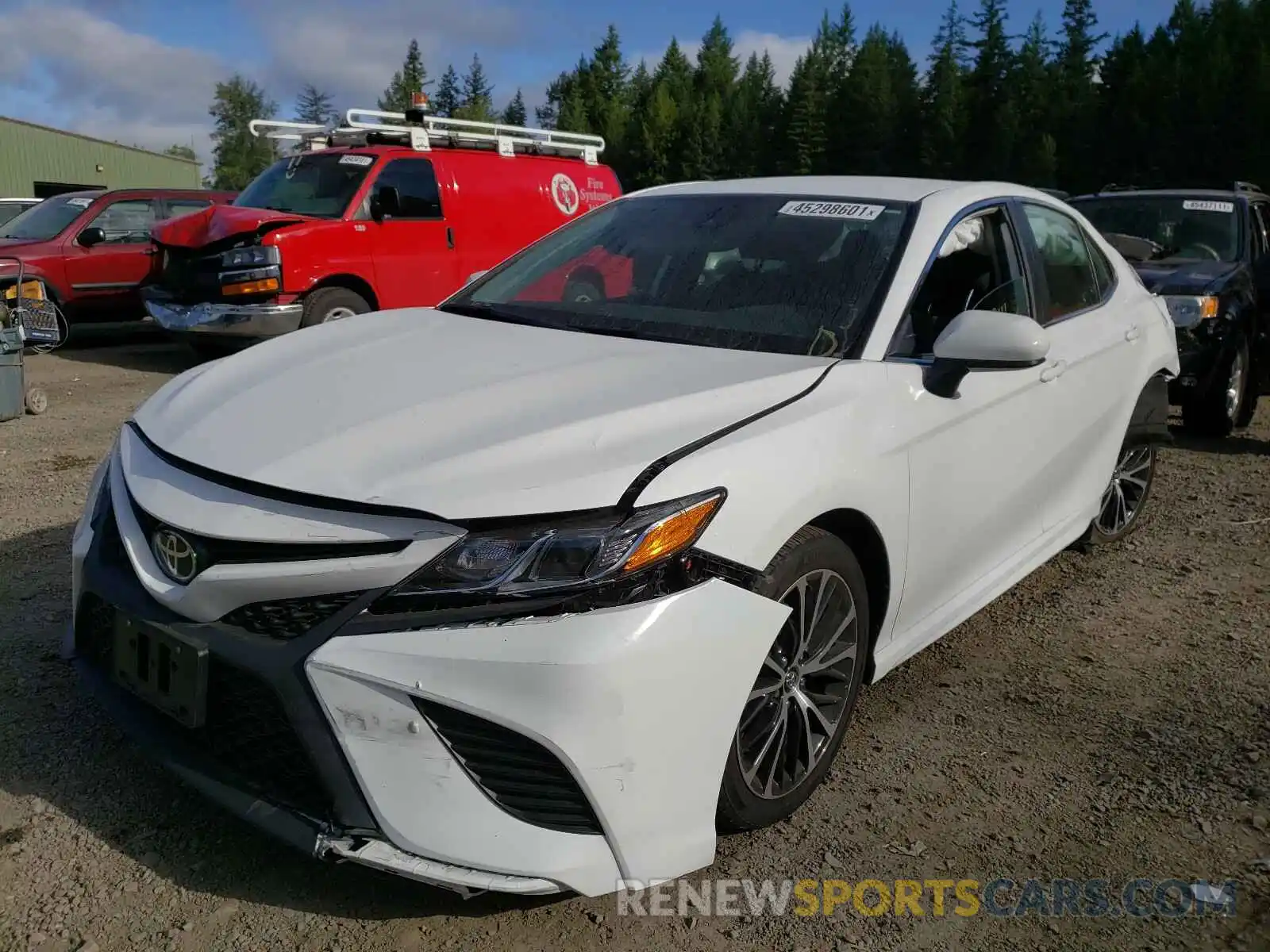 2 Photograph of a damaged car 4T1B11HK3KU719591 TOYOTA CAMRY 2019