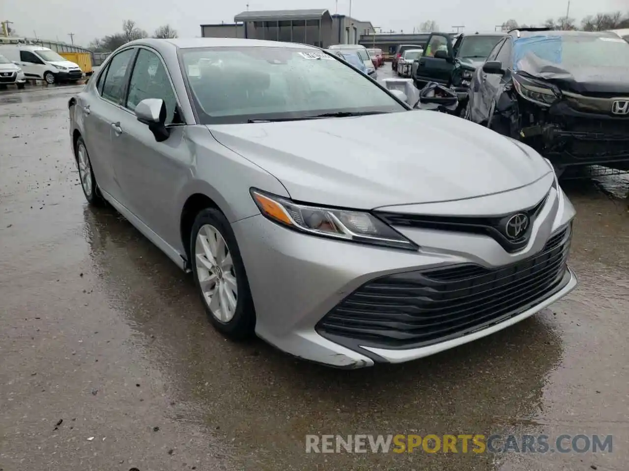 1 Photograph of a damaged car 4T1B11HK3KU720014 TOYOTA CAMRY 2019