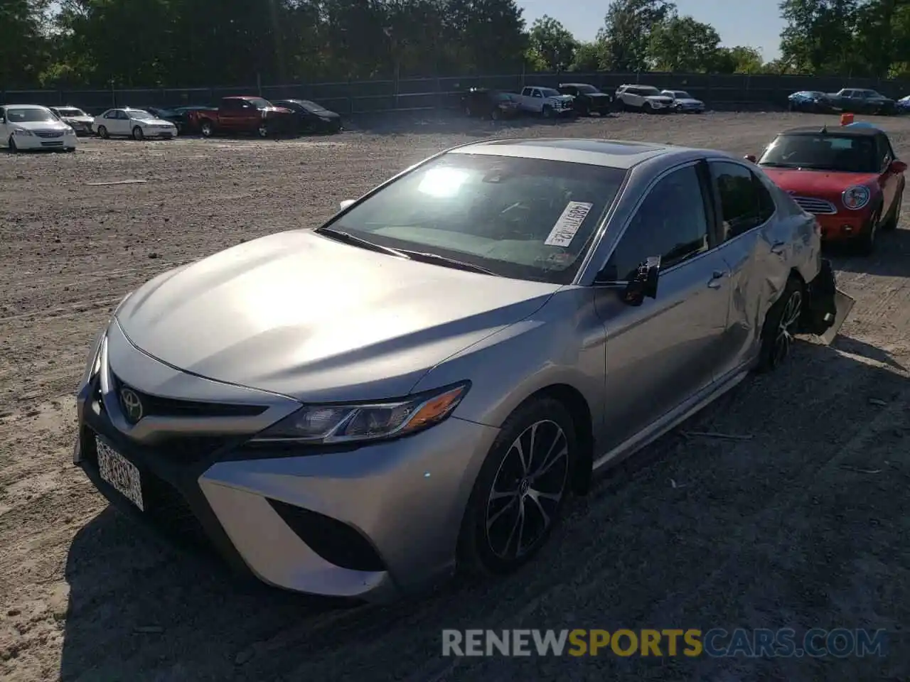 2 Photograph of a damaged car 4T1B11HK3KU720885 TOYOTA CAMRY 2019