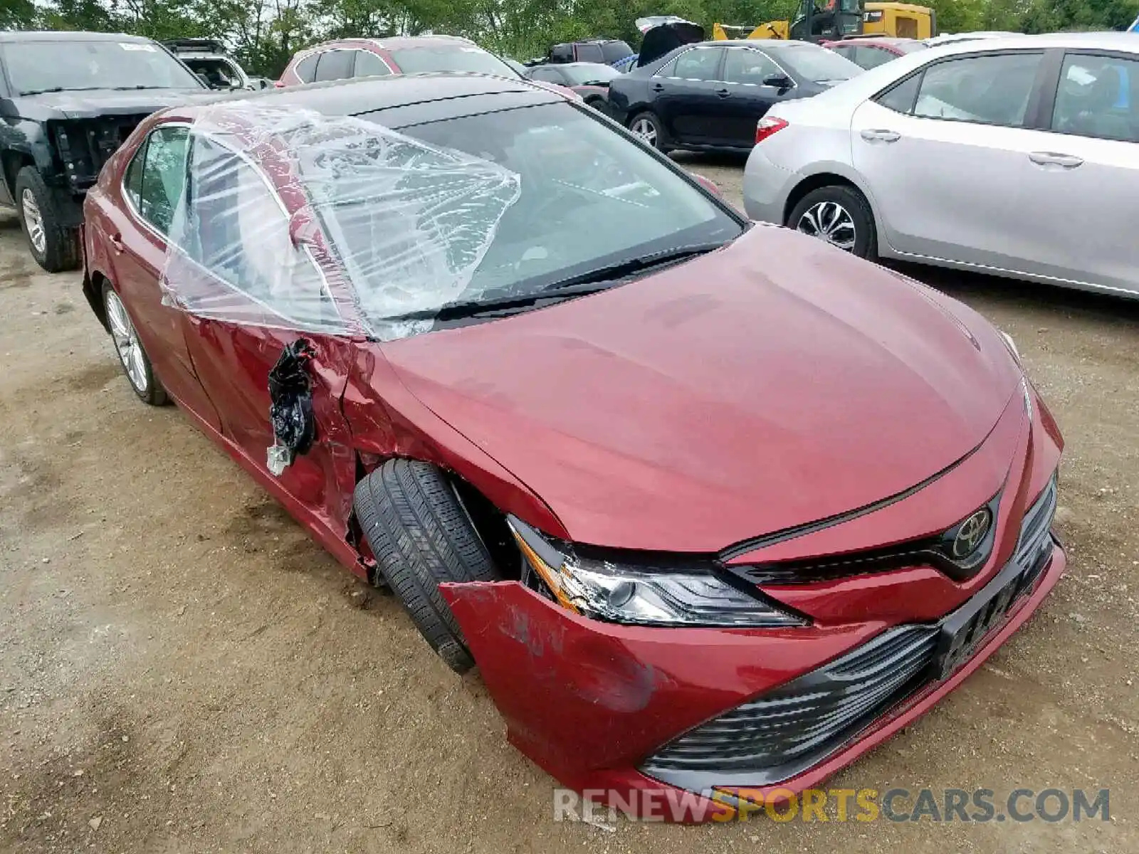 1 Photograph of a damaged car 4T1B11HK3KU721132 TOYOTA CAMRY 2019