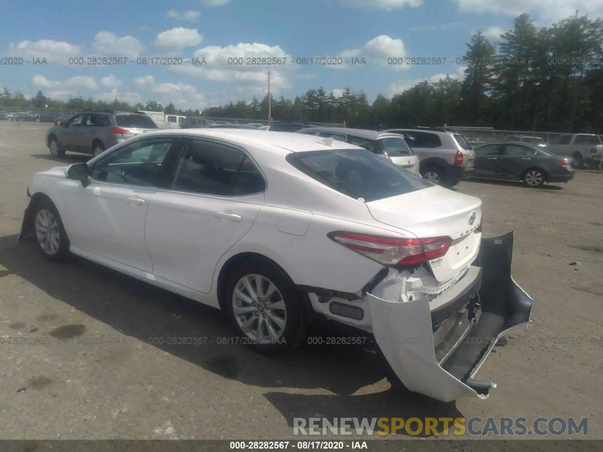 3 Photograph of a damaged car 4T1B11HK3KU721549 TOYOTA CAMRY 2019