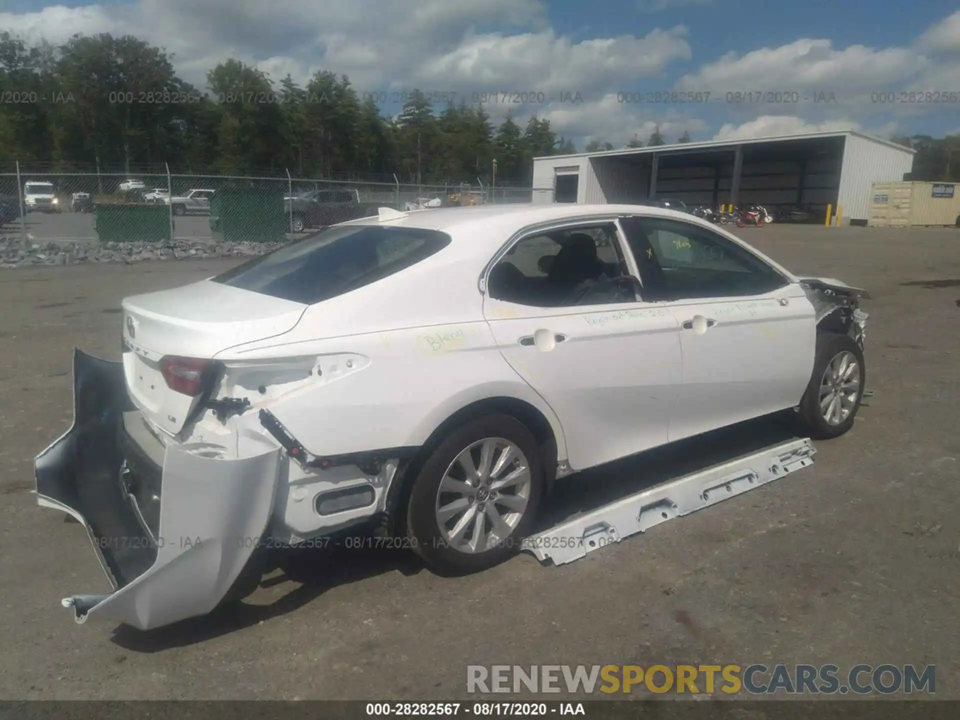 4 Photograph of a damaged car 4T1B11HK3KU721549 TOYOTA CAMRY 2019