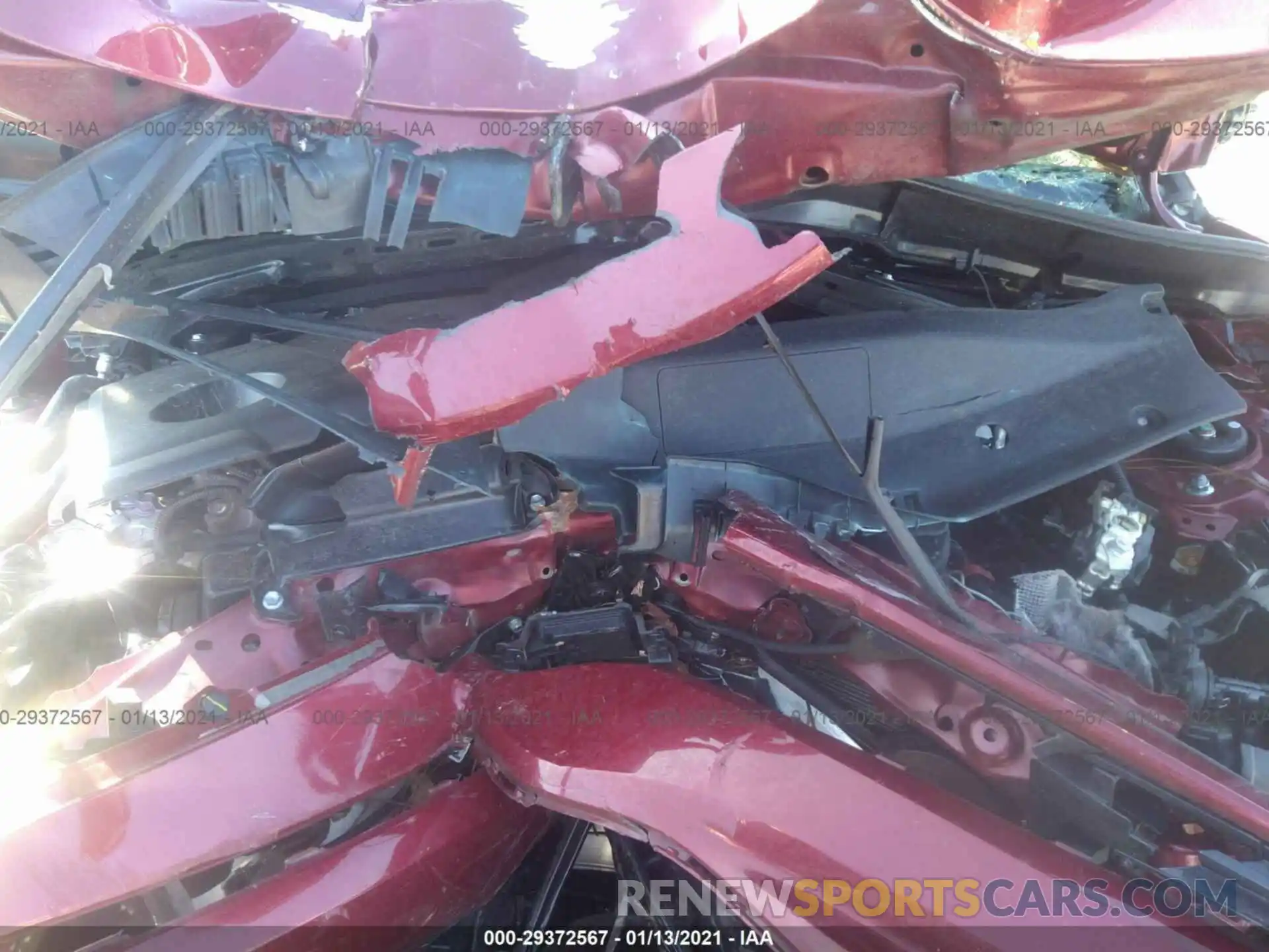 10 Photograph of a damaged car 4T1B11HK3KU723348 TOYOTA CAMRY 2019