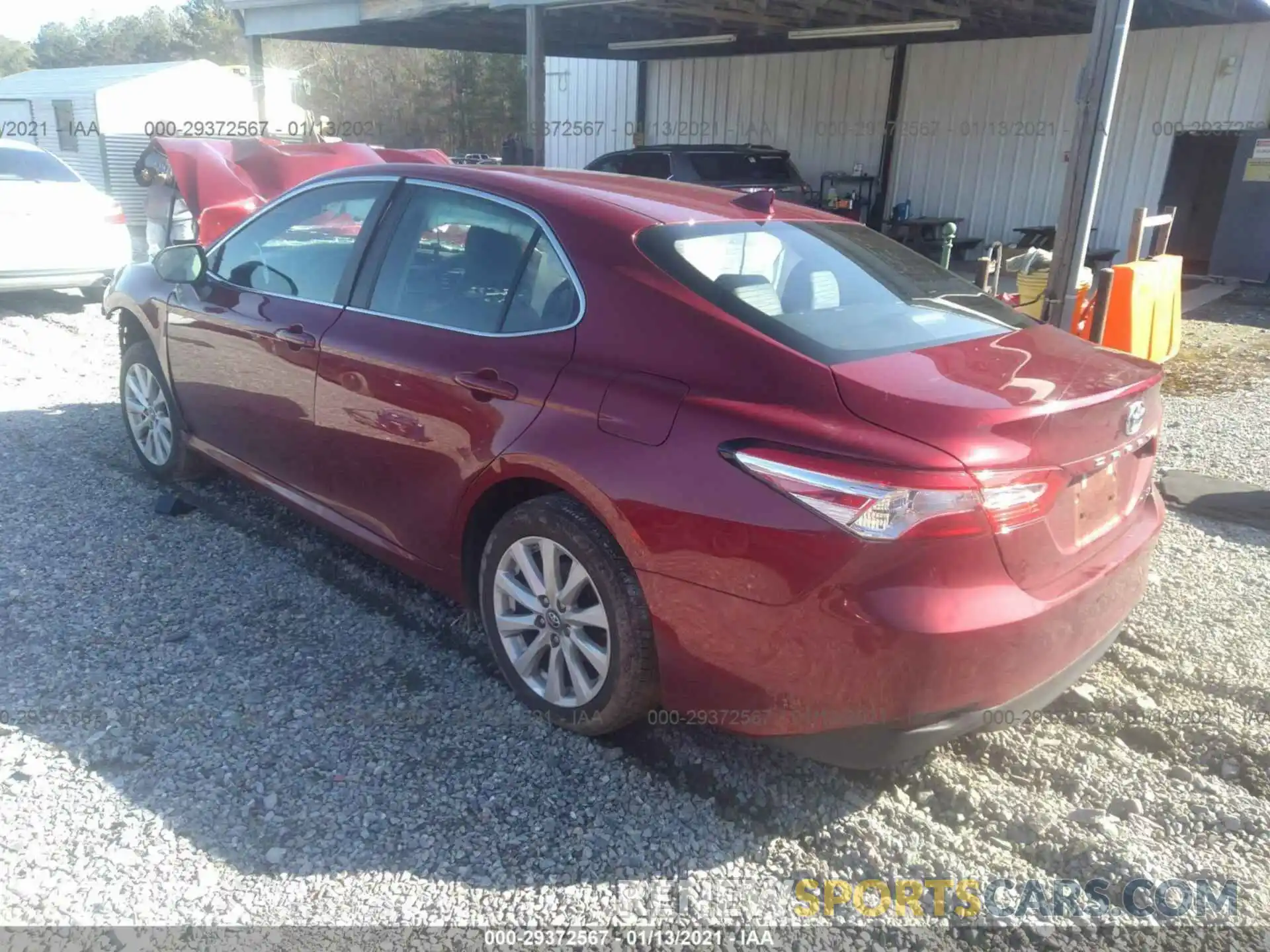 3 Photograph of a damaged car 4T1B11HK3KU723348 TOYOTA CAMRY 2019