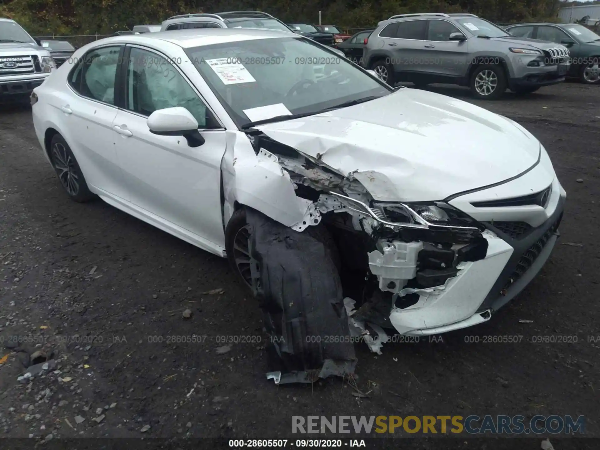 1 Photograph of a damaged car 4T1B11HK3KU724368 TOYOTA CAMRY 2019