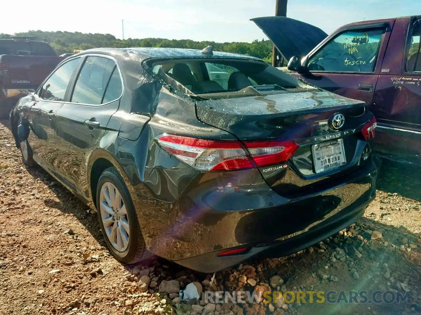 3 Photograph of a damaged car 4T1B11HK3KU724385 TOYOTA CAMRY 2019