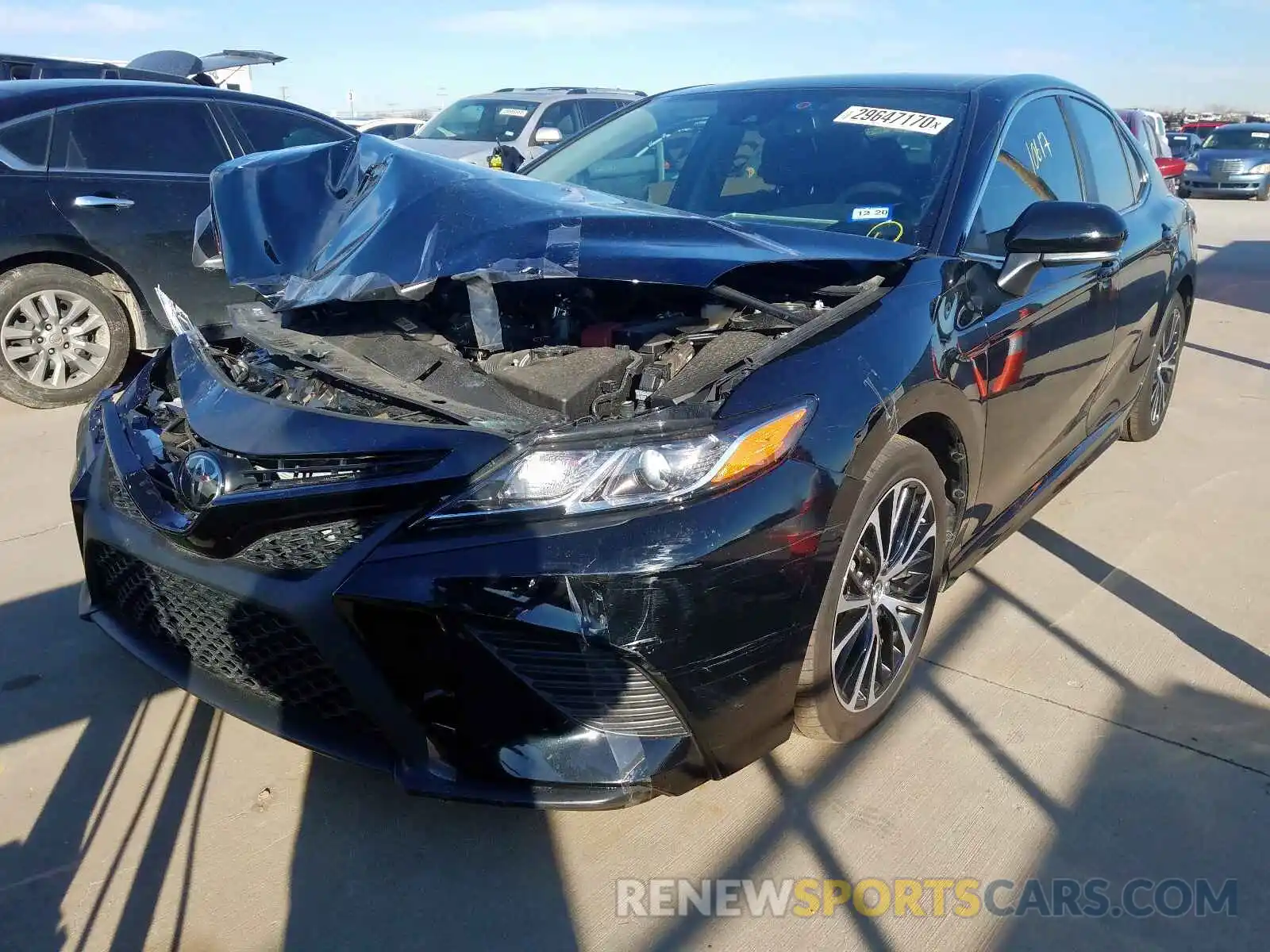 2 Photograph of a damaged car 4T1B11HK3KU725682 TOYOTA CAMRY 2019