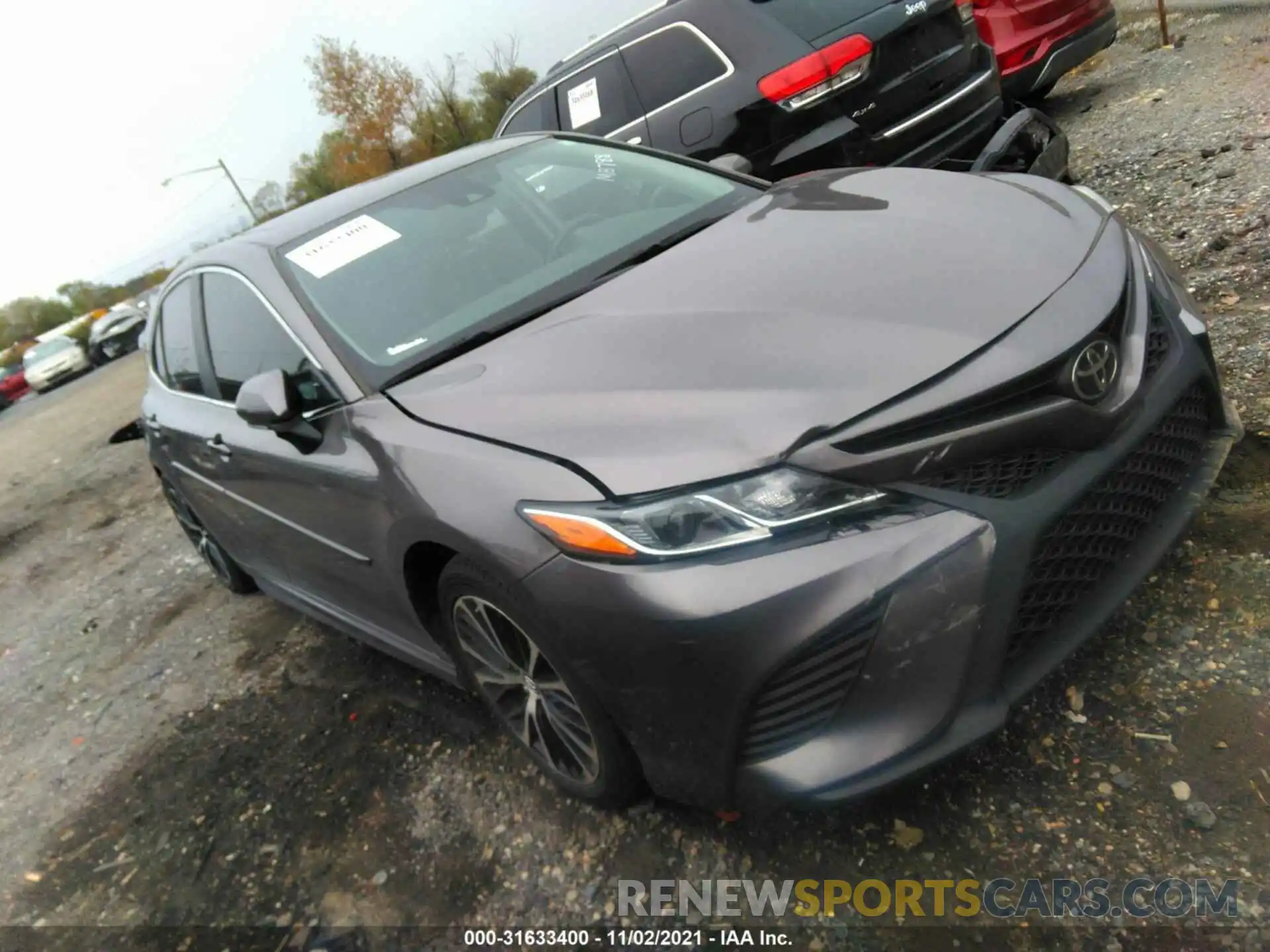 1 Photograph of a damaged car 4T1B11HK3KU726153 TOYOTA CAMRY 2019