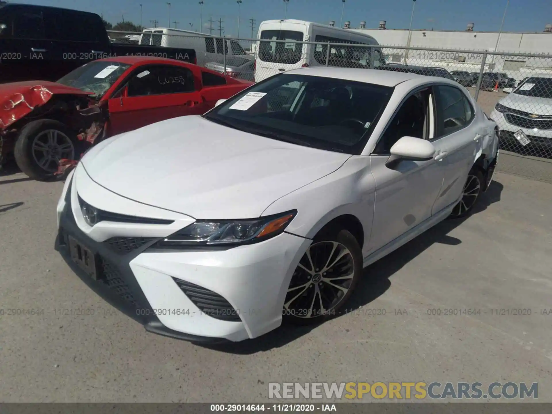 2 Photograph of a damaged car 4T1B11HK3KU726203 TOYOTA CAMRY 2019