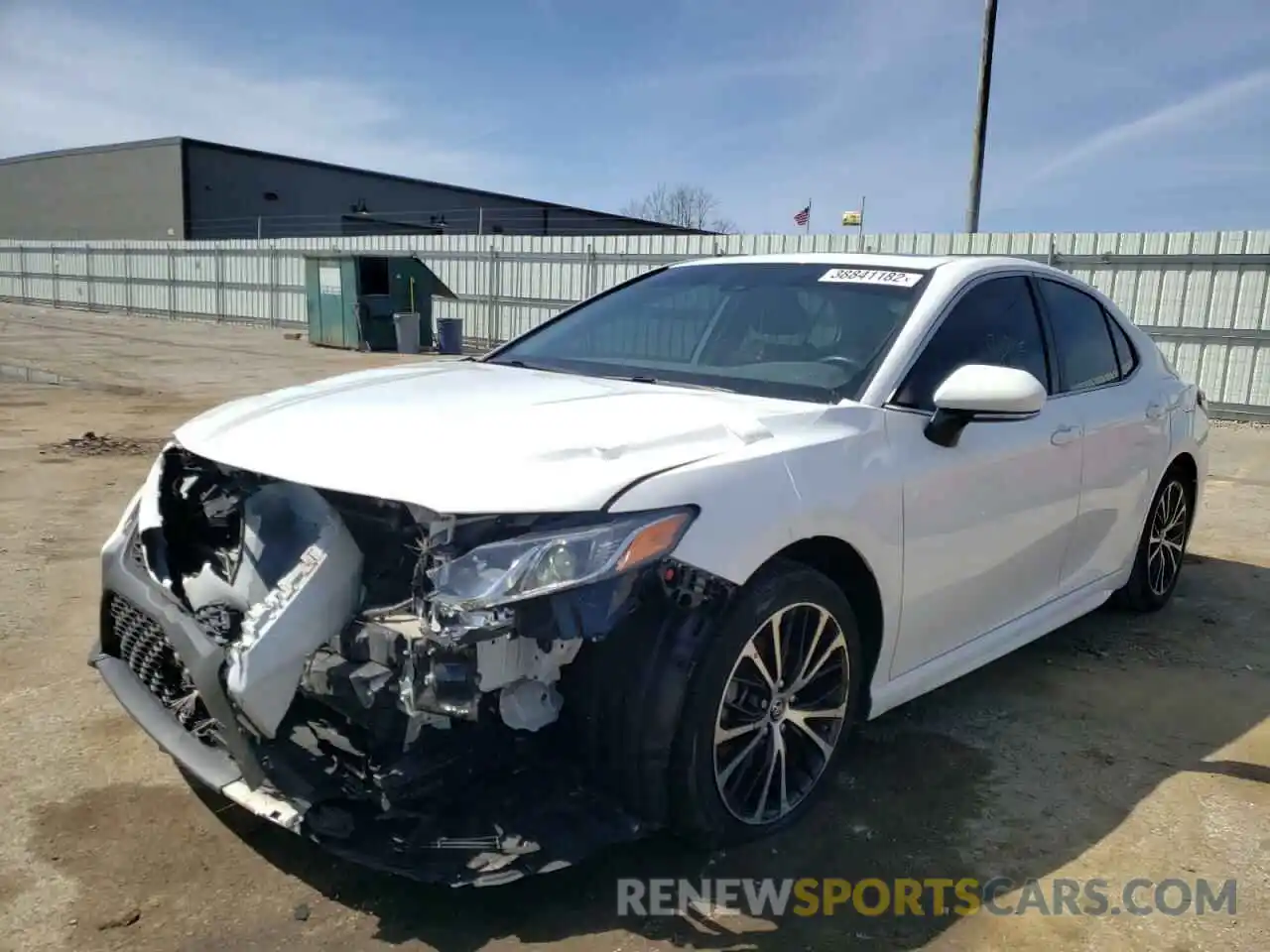 2 Photograph of a damaged car 4T1B11HK3KU727206 TOYOTA CAMRY 2019