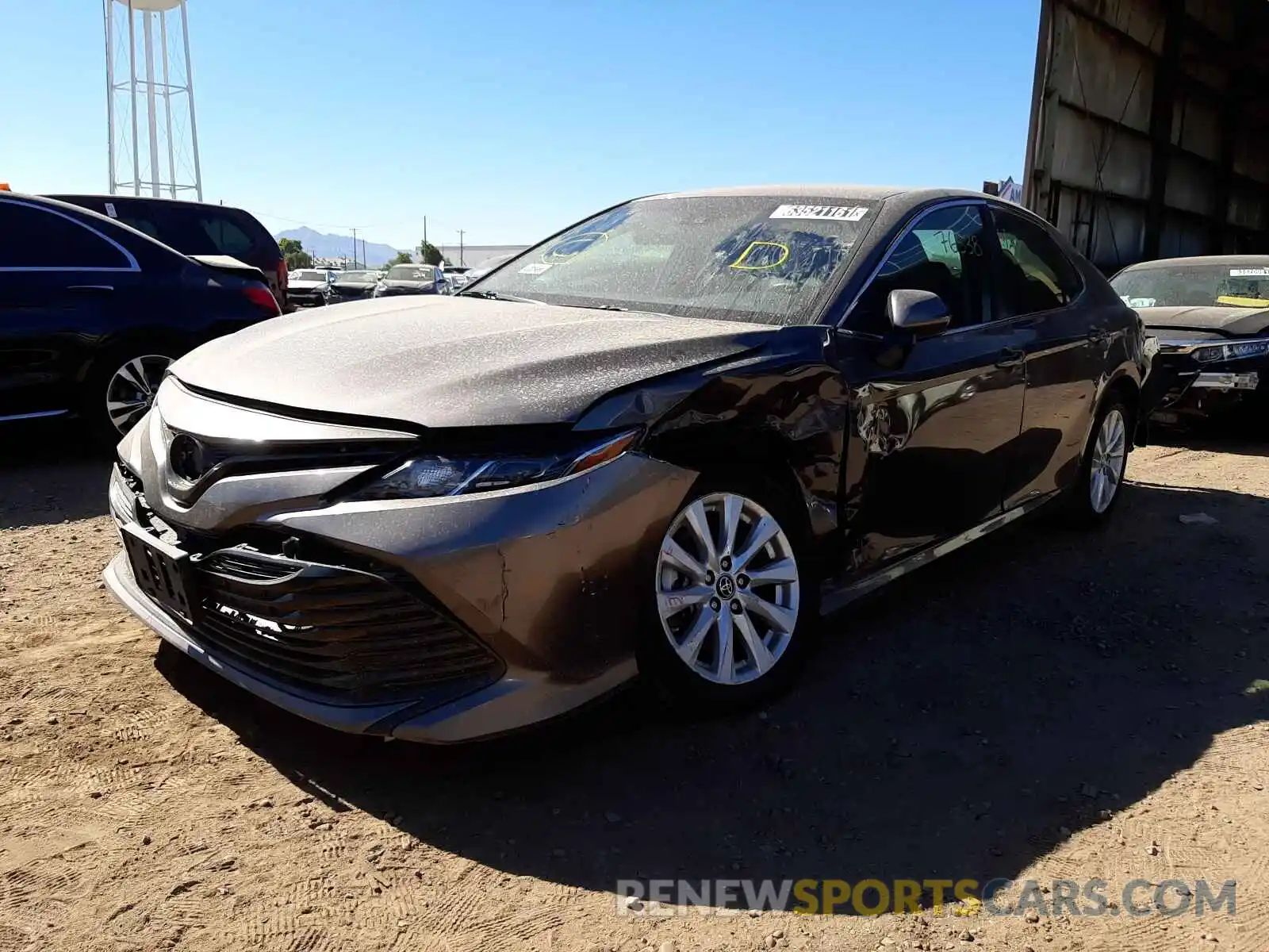 2 Photograph of a damaged car 4T1B11HK3KU728629 TOYOTA CAMRY 2019