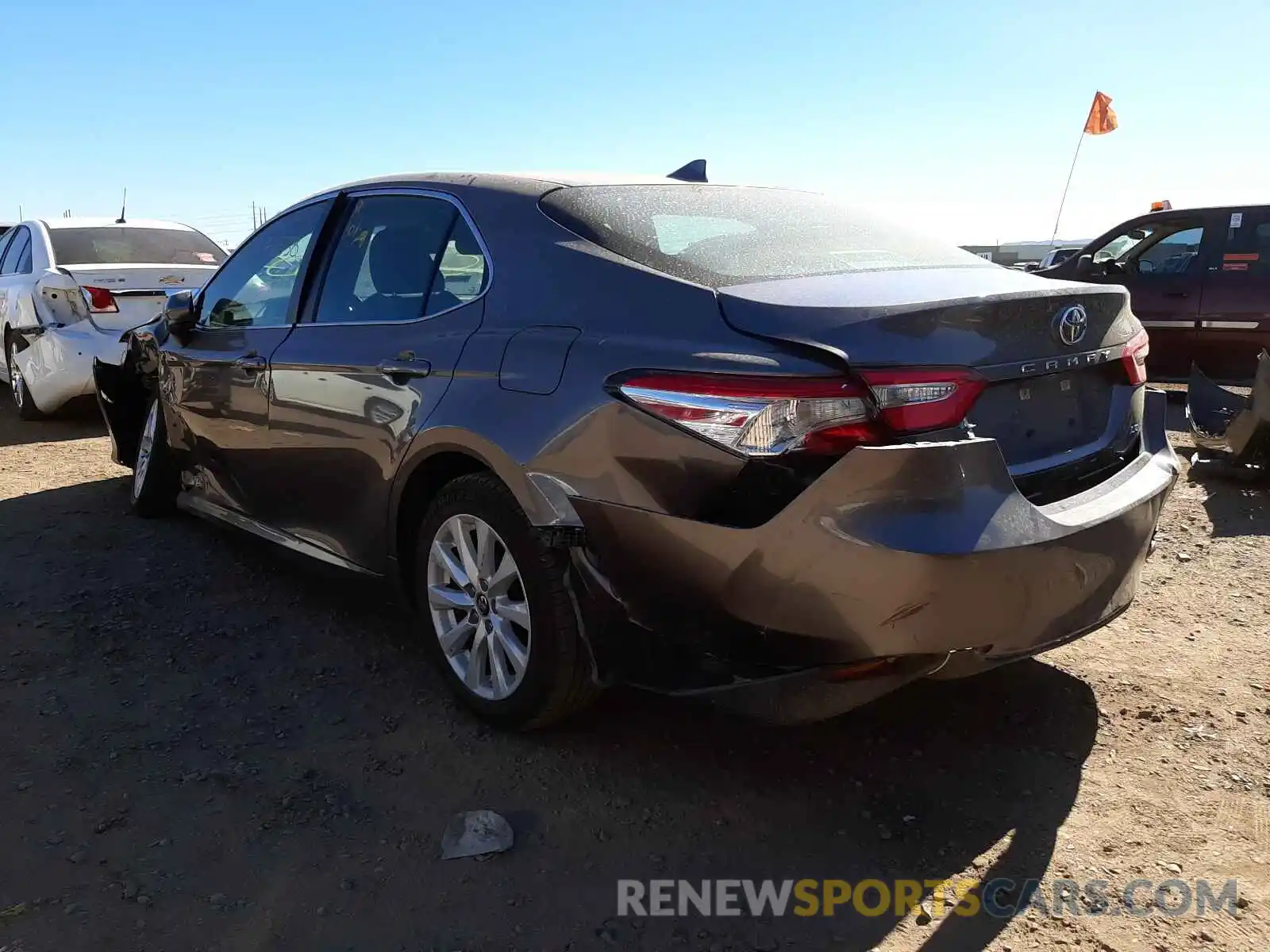 3 Photograph of a damaged car 4T1B11HK3KU728629 TOYOTA CAMRY 2019