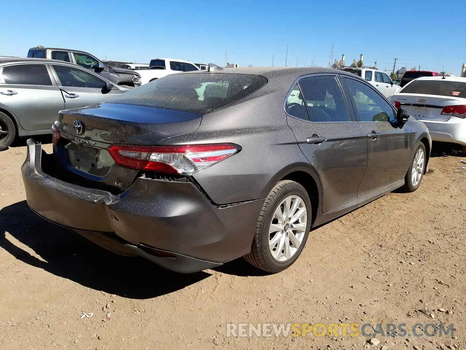 4 Photograph of a damaged car 4T1B11HK3KU728629 TOYOTA CAMRY 2019