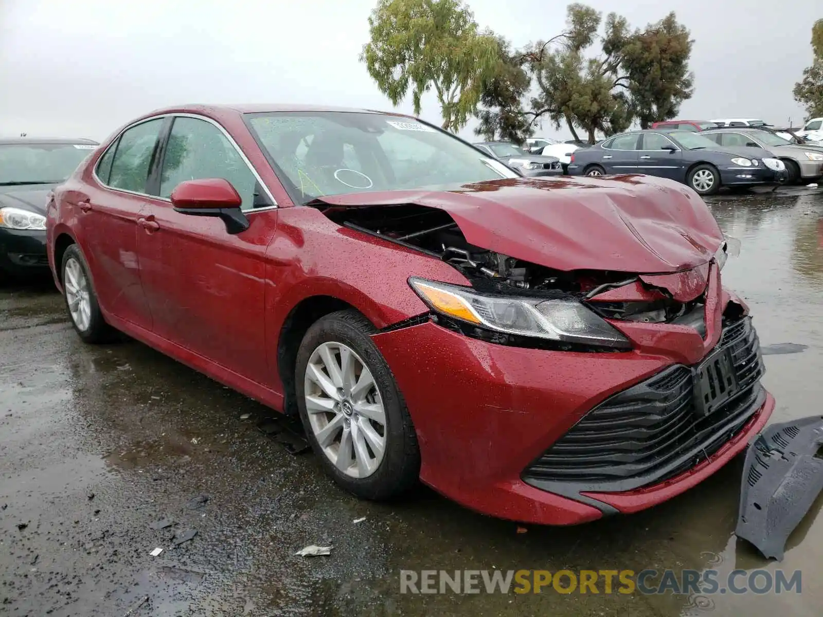 1 Photograph of a damaged car 4T1B11HK3KU729893 TOYOTA CAMRY 2019