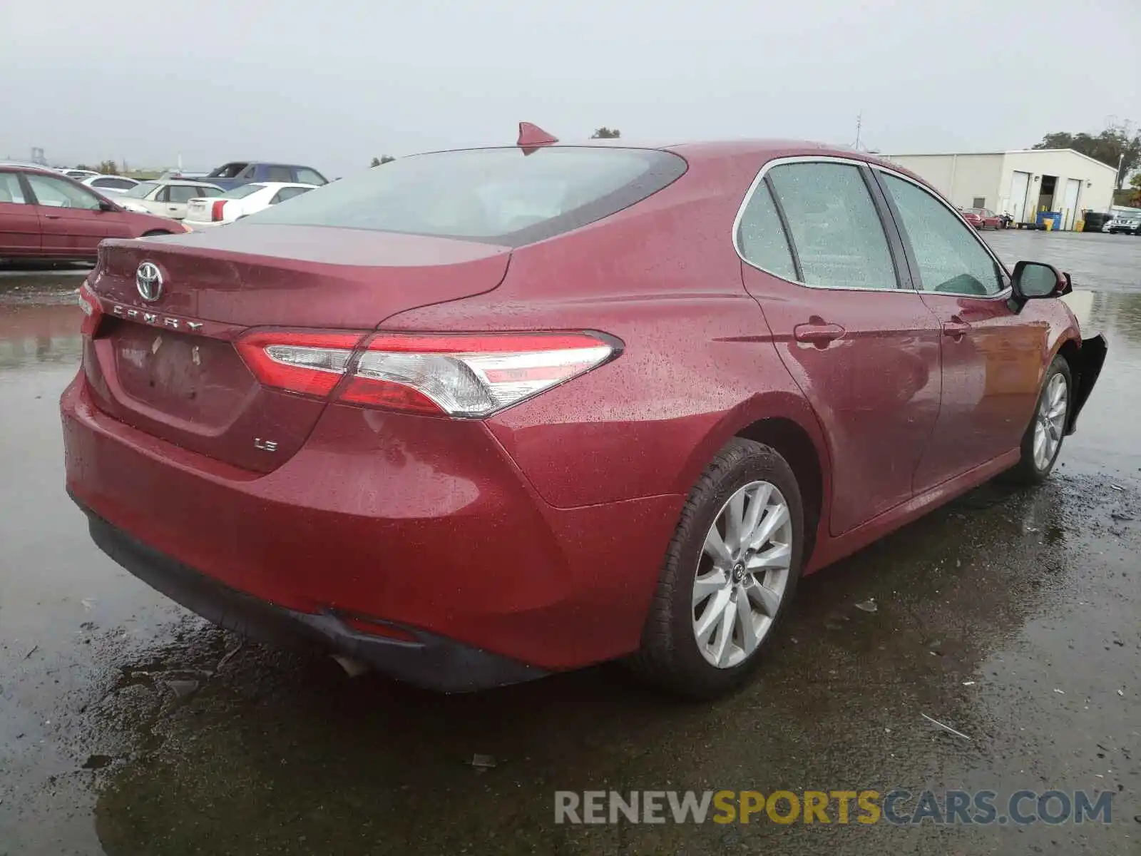 4 Photograph of a damaged car 4T1B11HK3KU729893 TOYOTA CAMRY 2019