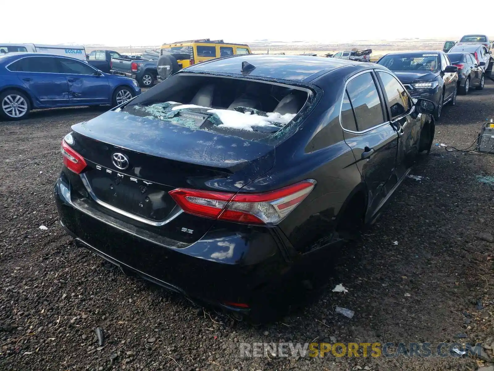 4 Photograph of a damaged car 4T1B11HK3KU730106 TOYOTA CAMRY 2019