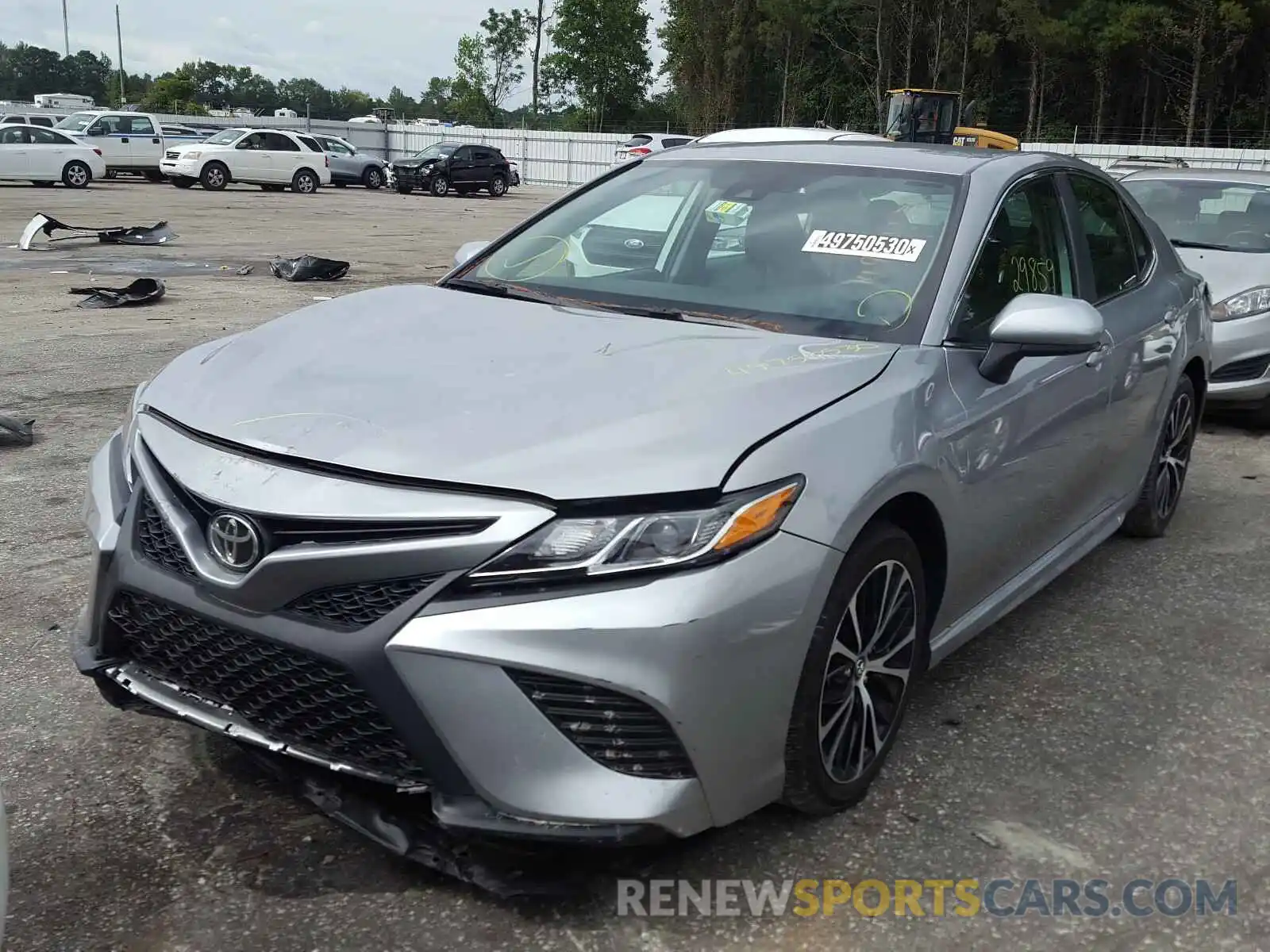 2 Photograph of a damaged car 4T1B11HK3KU730249 TOYOTA CAMRY 2019