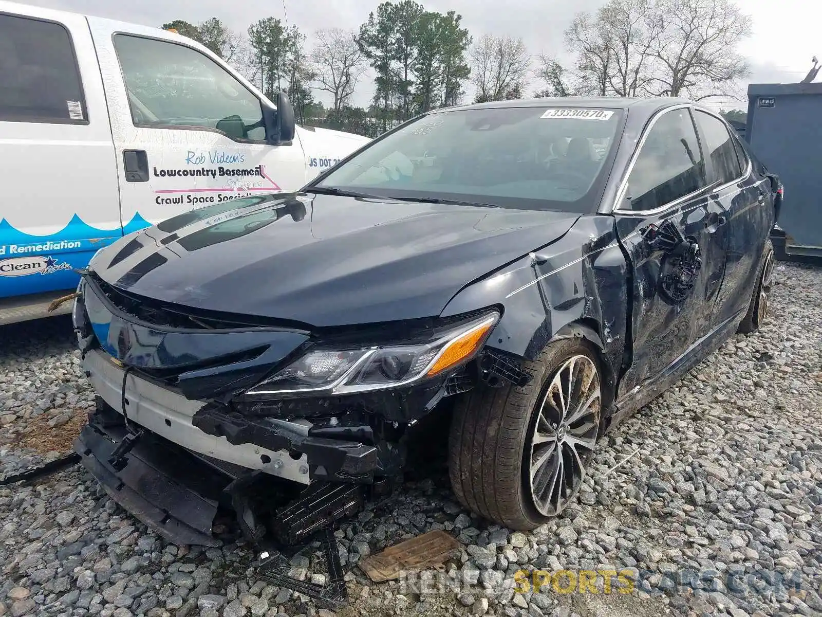 2 Photograph of a damaged car 4T1B11HK3KU732485 TOYOTA CAMRY 2019