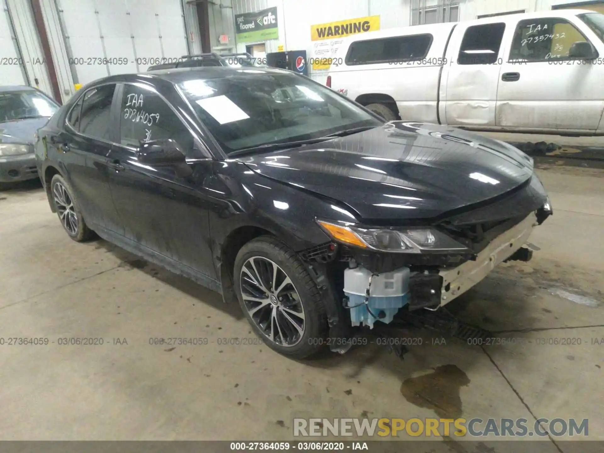 1 Photograph of a damaged car 4T1B11HK3KU734480 TOYOTA CAMRY 2019