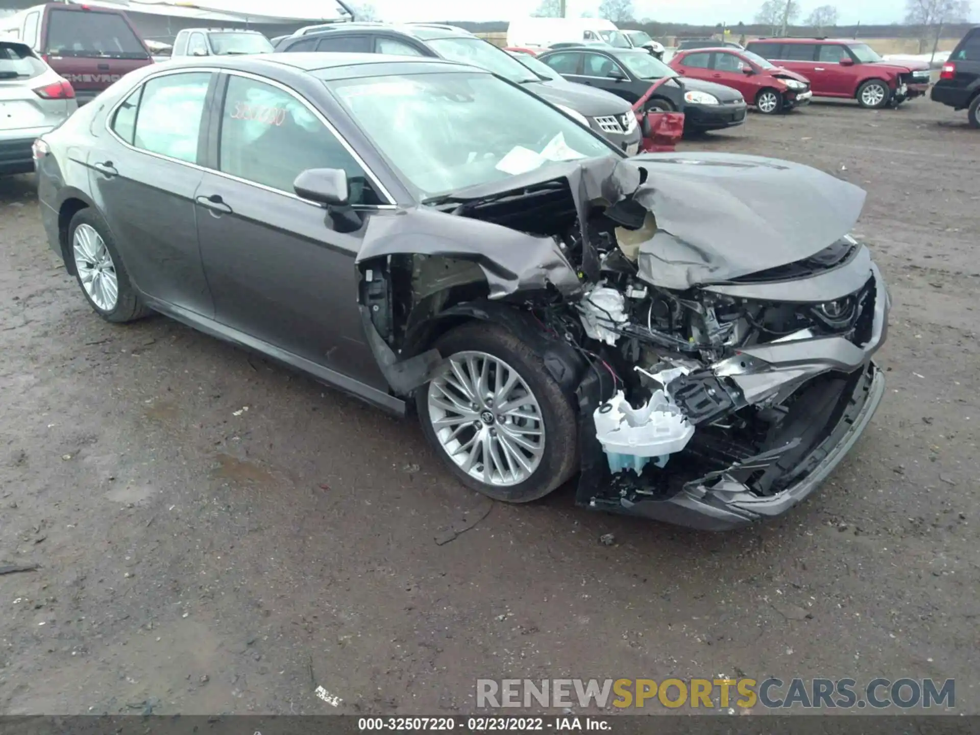 1 Photograph of a damaged car 4T1B11HK3KU734530 TOYOTA CAMRY 2019