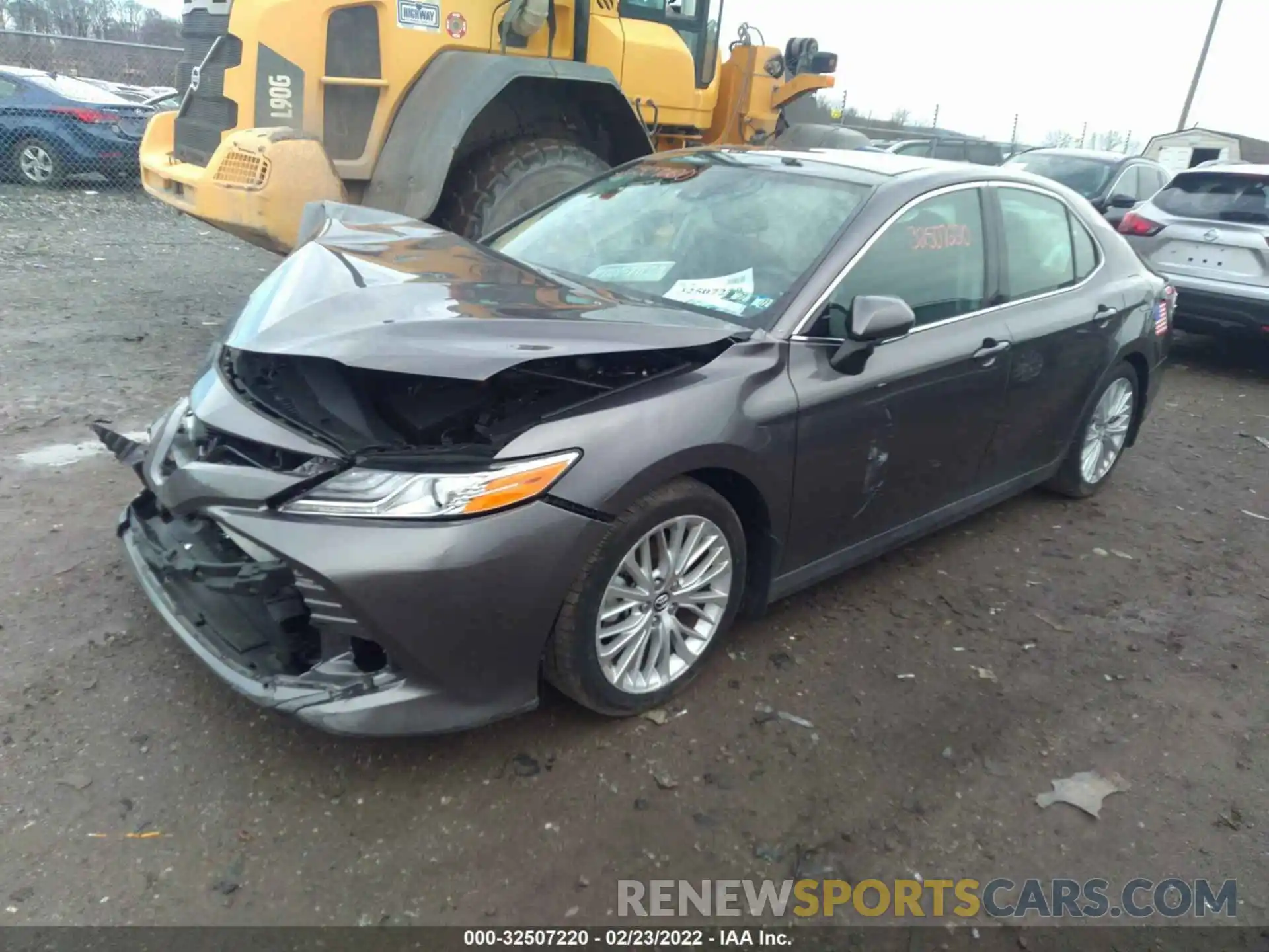 2 Photograph of a damaged car 4T1B11HK3KU734530 TOYOTA CAMRY 2019