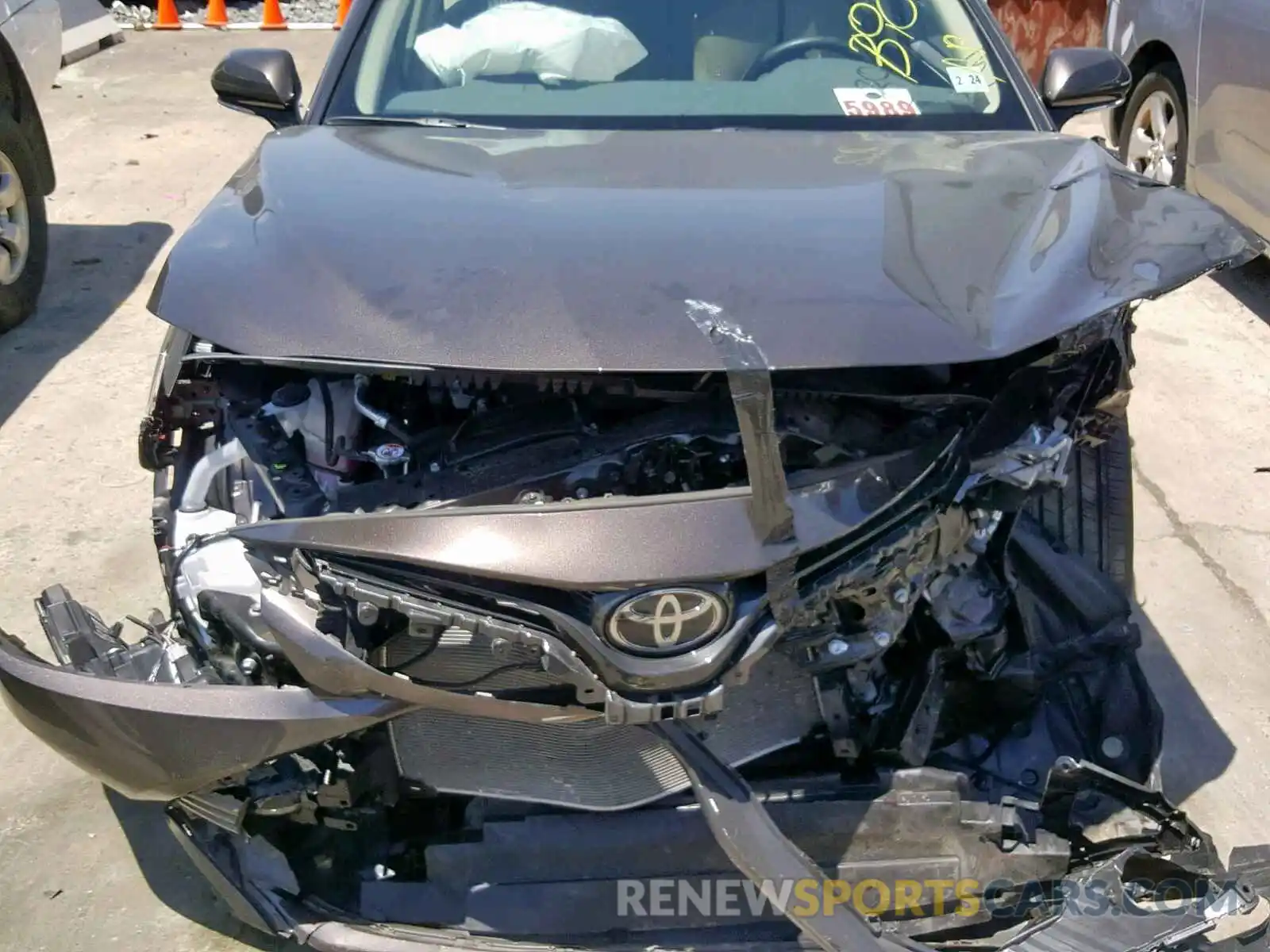 7 Photograph of a damaged car 4T1B11HK3KU734981 TOYOTA CAMRY 2019