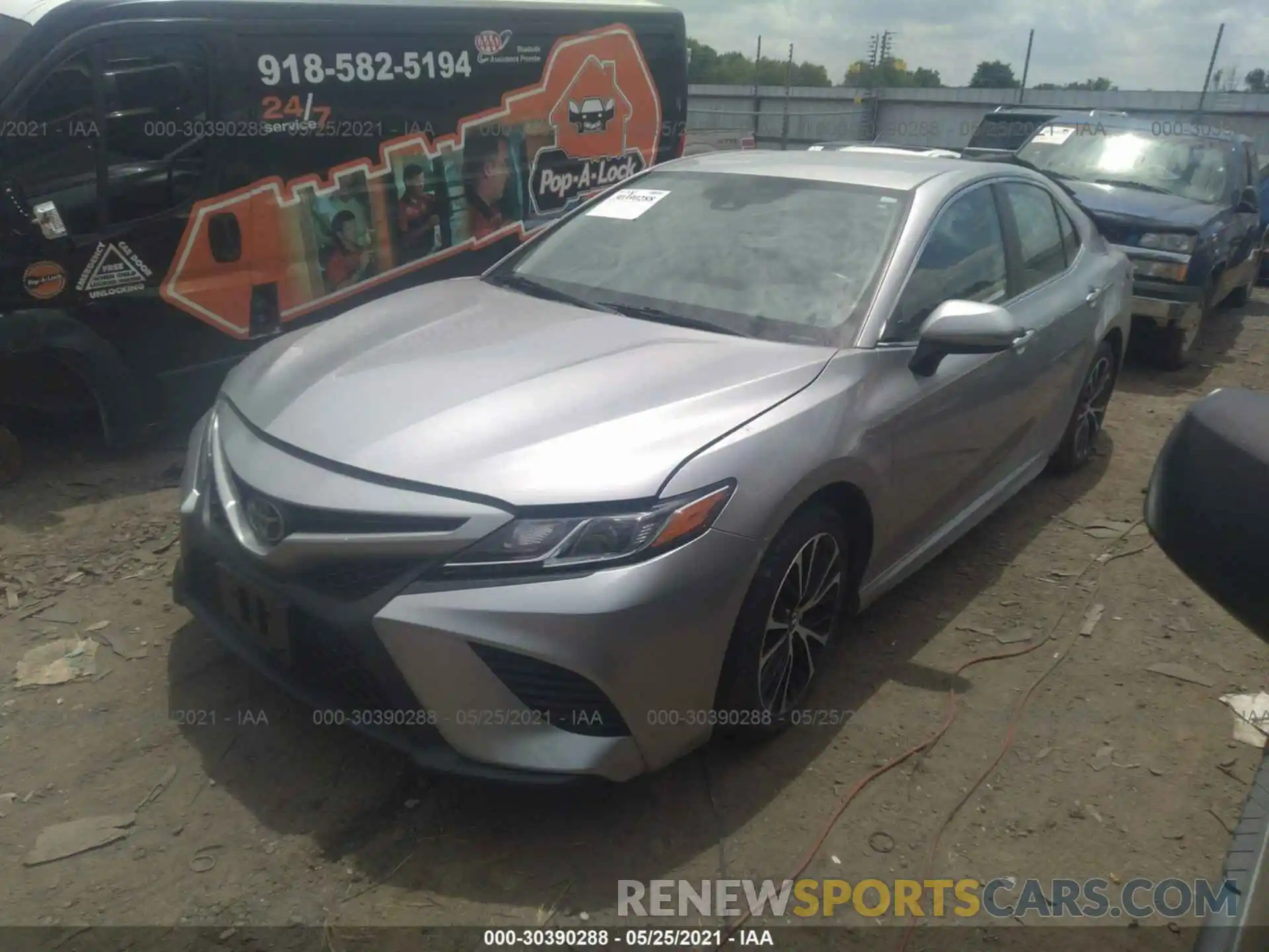 2 Photograph of a damaged car 4T1B11HK3KU735919 TOYOTA CAMRY 2019