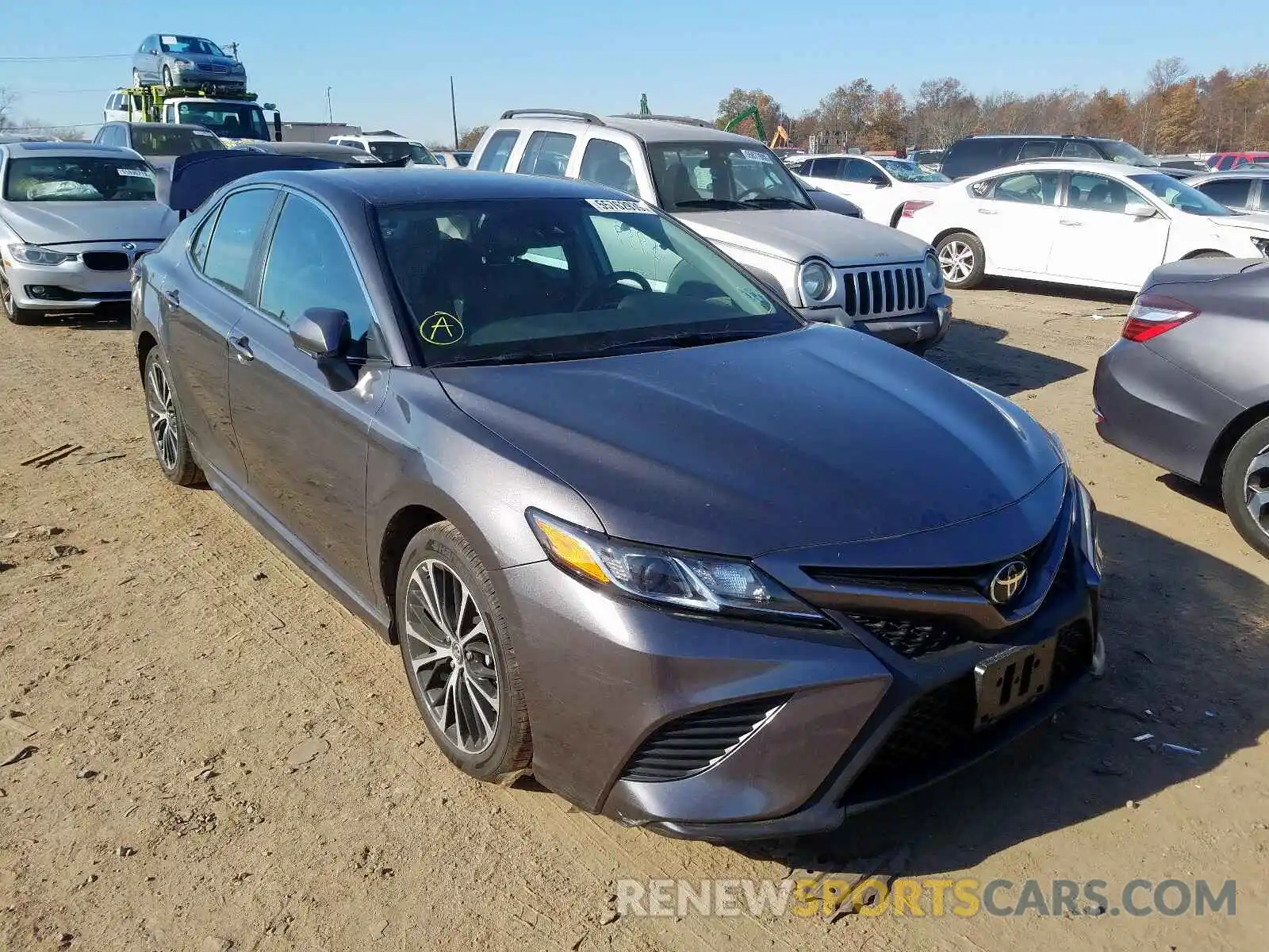 1 Photograph of a damaged car 4T1B11HK3KU736181 TOYOTA CAMRY 2019