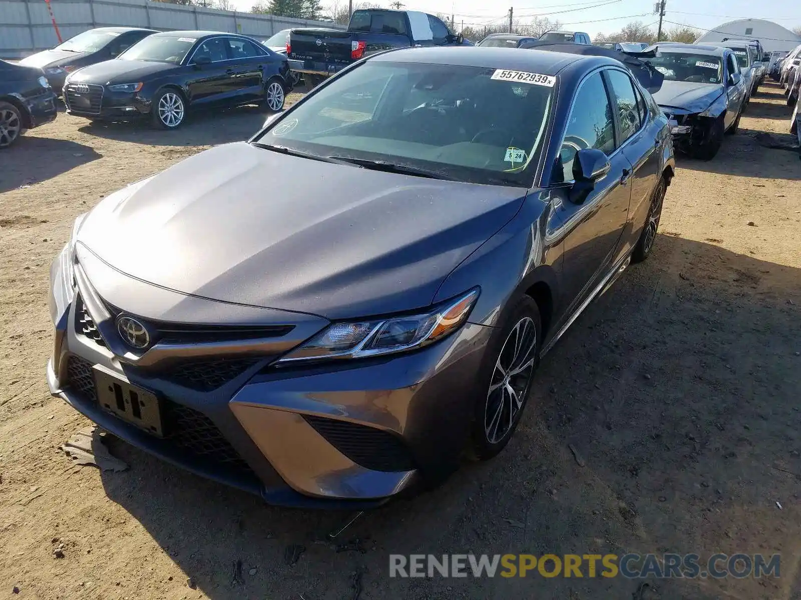 2 Photograph of a damaged car 4T1B11HK3KU736181 TOYOTA CAMRY 2019