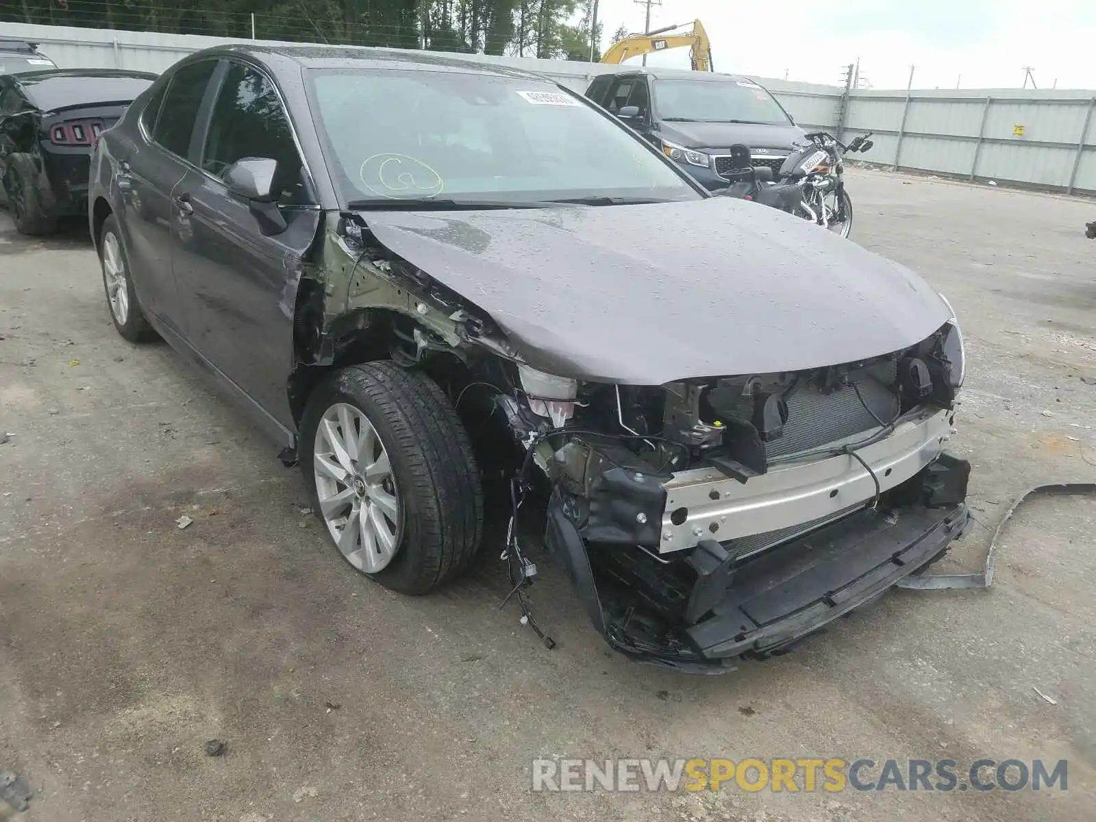 1 Photograph of a damaged car 4T1B11HK3KU736441 TOYOTA CAMRY 2019