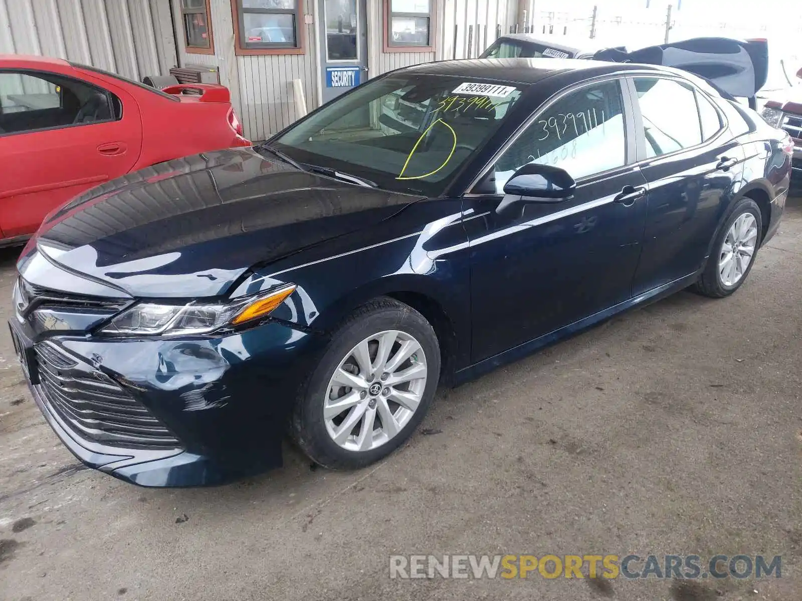 2 Photograph of a damaged car 4T1B11HK3KU737377 TOYOTA CAMRY 2019