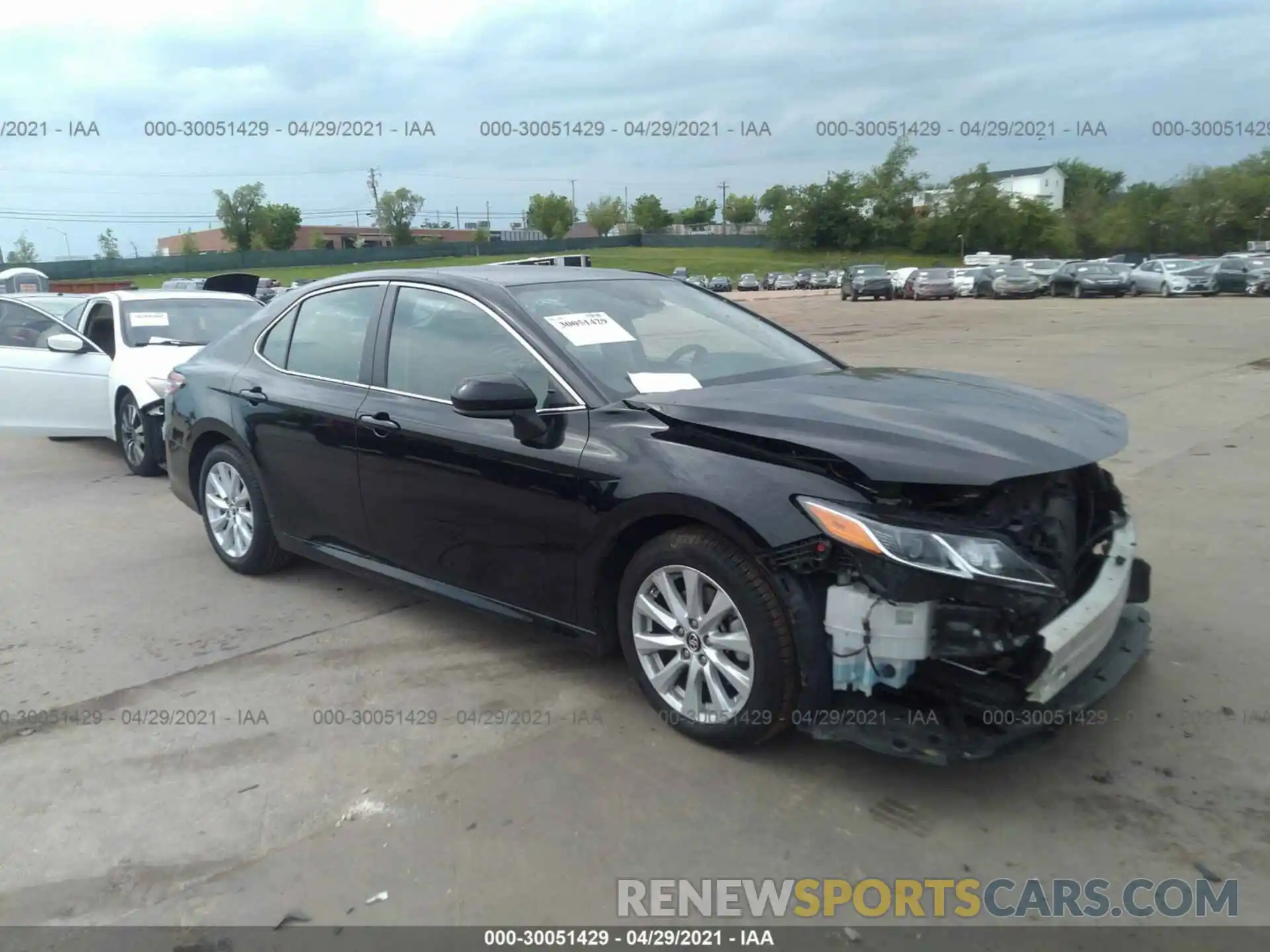 1 Photograph of a damaged car 4T1B11HK3KU739520 TOYOTA CAMRY 2019