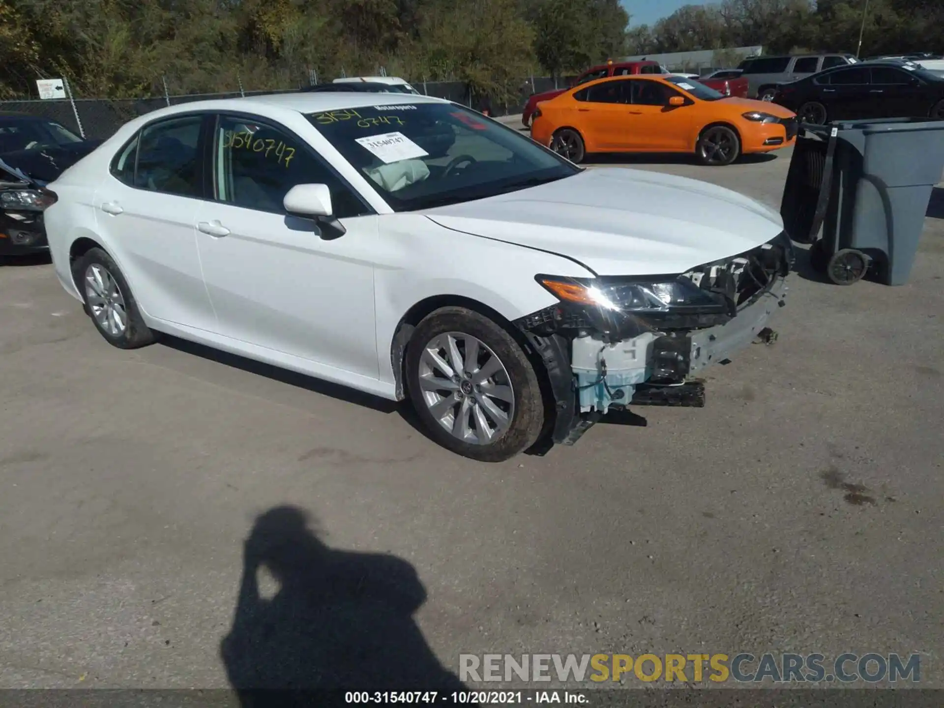 1 Photograph of a damaged car 4T1B11HK3KU740263 TOYOTA CAMRY 2019