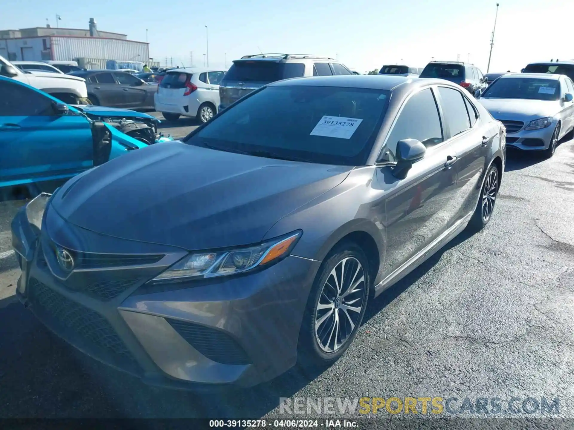 2 Photograph of a damaged car 4T1B11HK3KU740408 TOYOTA CAMRY 2019