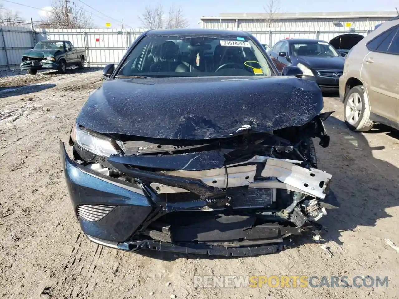 9 Photograph of a damaged car 4T1B11HK3KU740456 TOYOTA CAMRY 2019