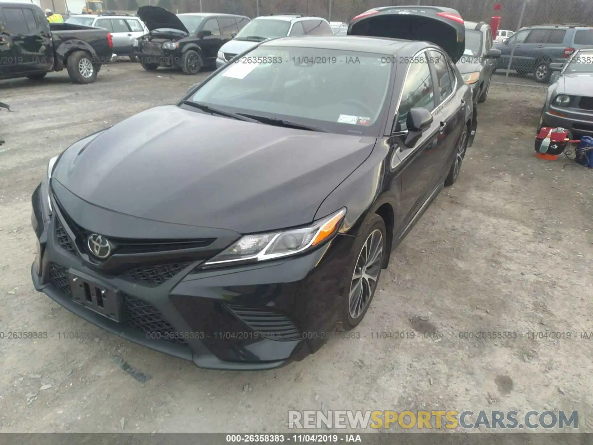 2 Photograph of a damaged car 4T1B11HK3KU741879 TOYOTA CAMRY 2019