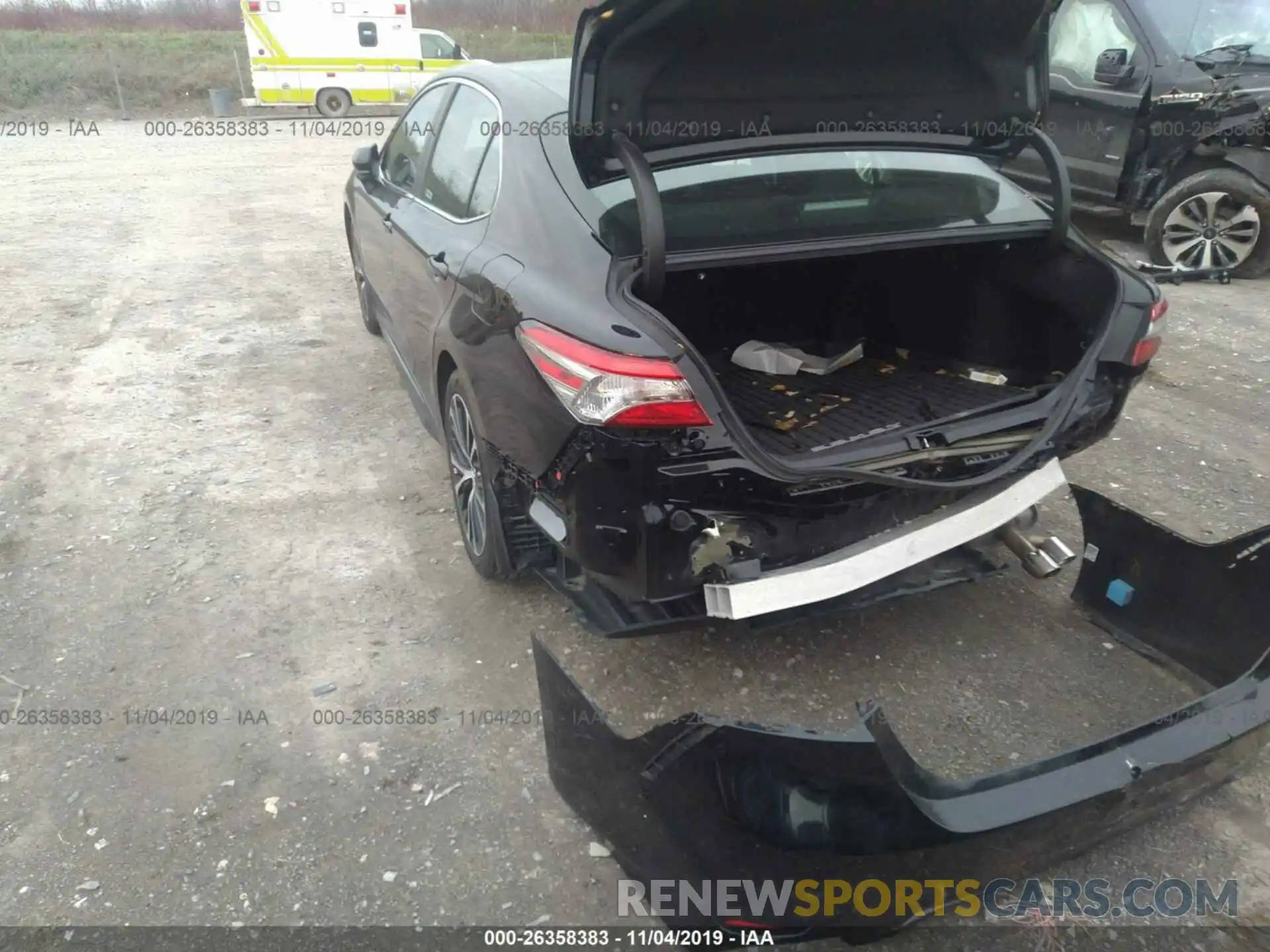 3 Photograph of a damaged car 4T1B11HK3KU741879 TOYOTA CAMRY 2019