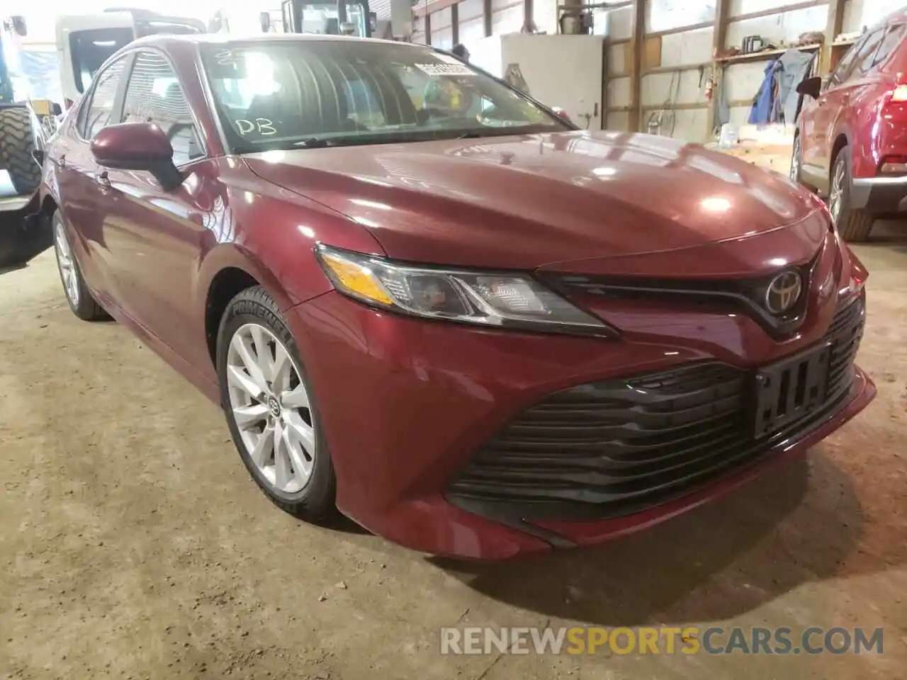 1 Photograph of a damaged car 4T1B11HK3KU742711 TOYOTA CAMRY 2019