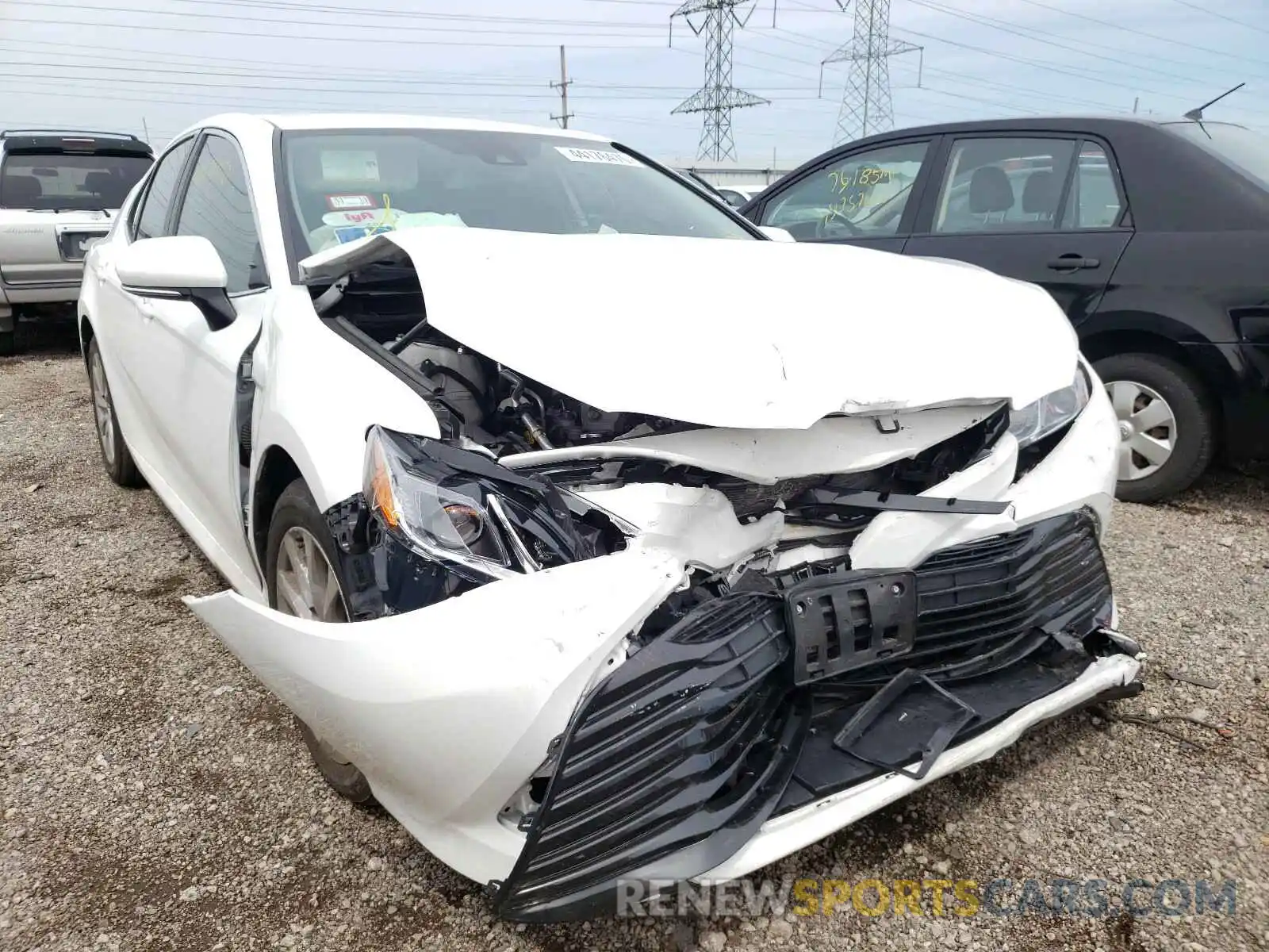 1 Photograph of a damaged car 4T1B11HK3KU743096 TOYOTA CAMRY 2019