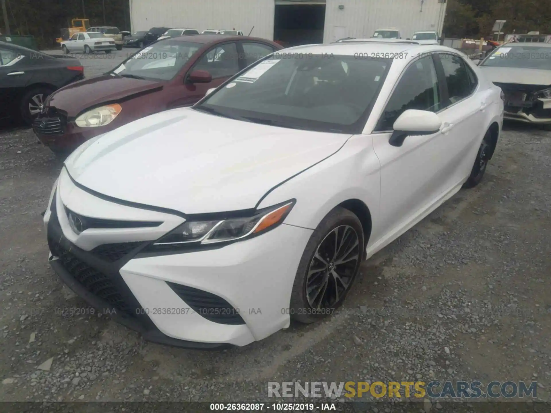 2 Photograph of a damaged car 4T1B11HK3KU743213 TOYOTA CAMRY 2019