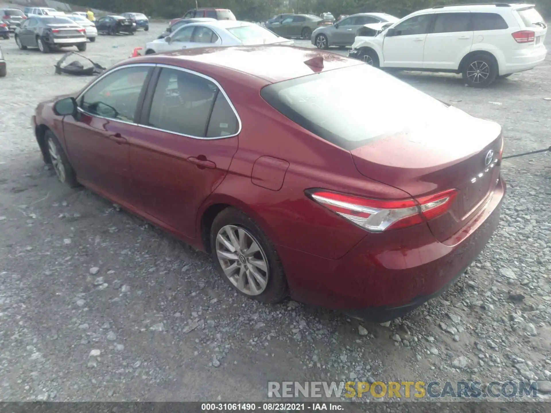 3 Photograph of a damaged car 4T1B11HK3KU743292 TOYOTA CAMRY 2019