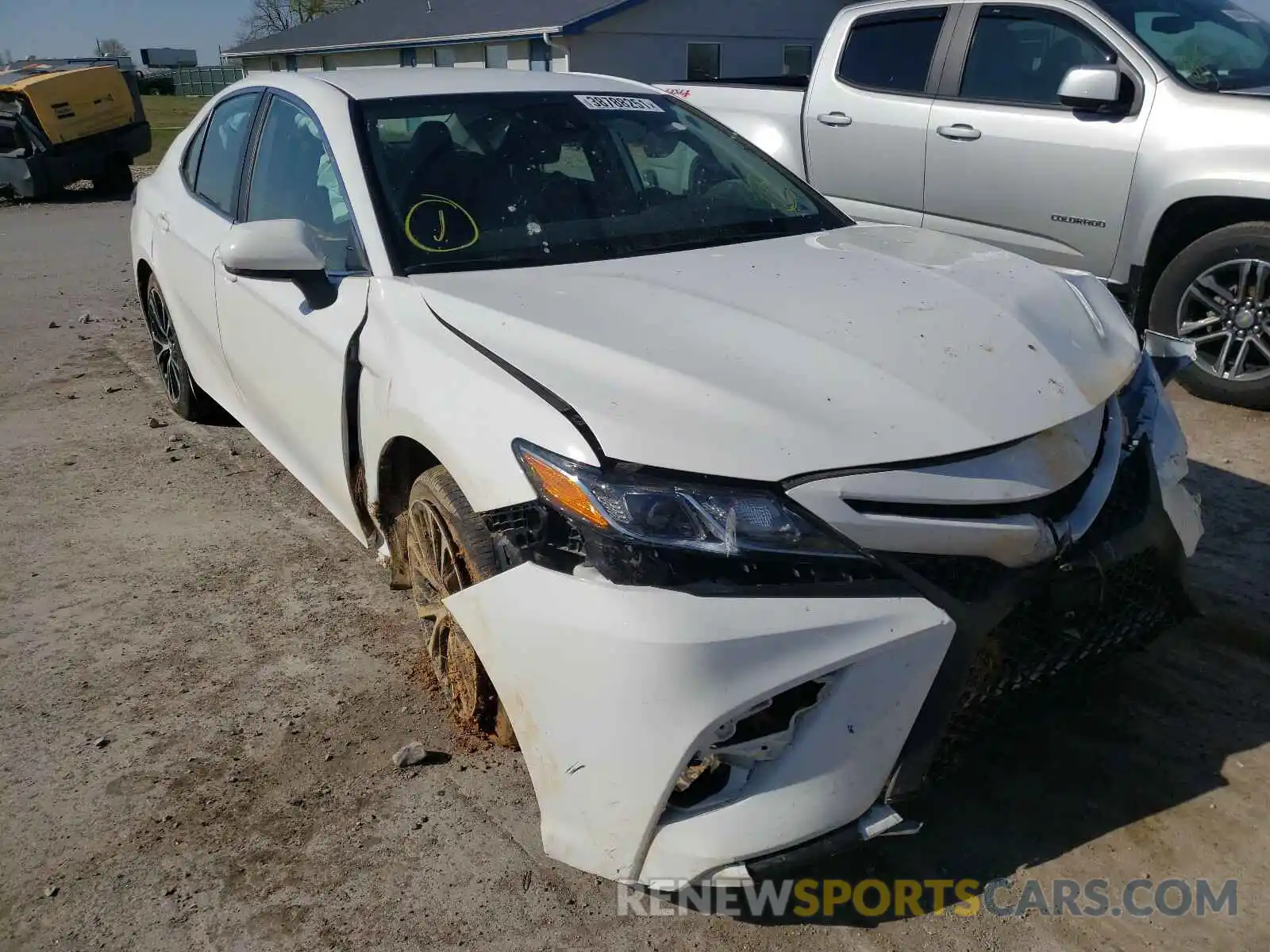 1 Photograph of a damaged car 4T1B11HK3KU744006 TOYOTA CAMRY 2019