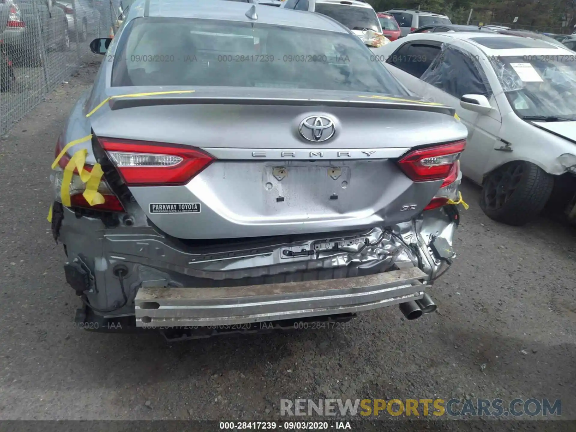 6 Photograph of a damaged car 4T1B11HK3KU744748 TOYOTA CAMRY 2019