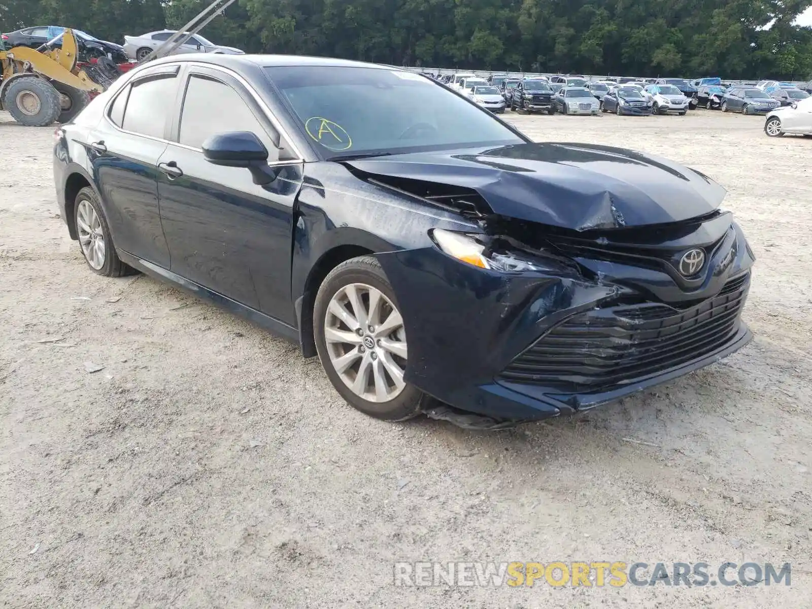 1 Photograph of a damaged car 4T1B11HK3KU746080 TOYOTA CAMRY 2019